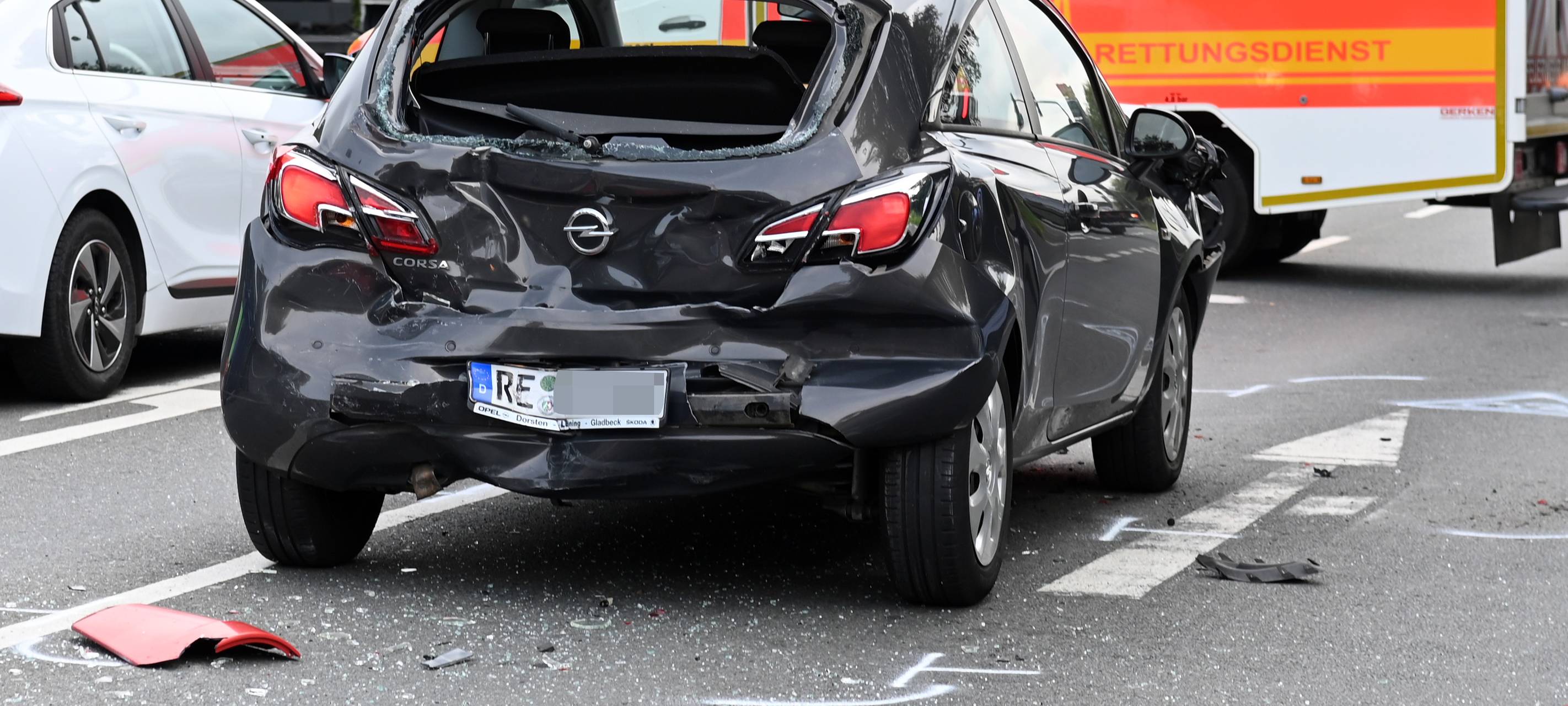 Verletzte bei Unfällen in Marl und Recklinghausen