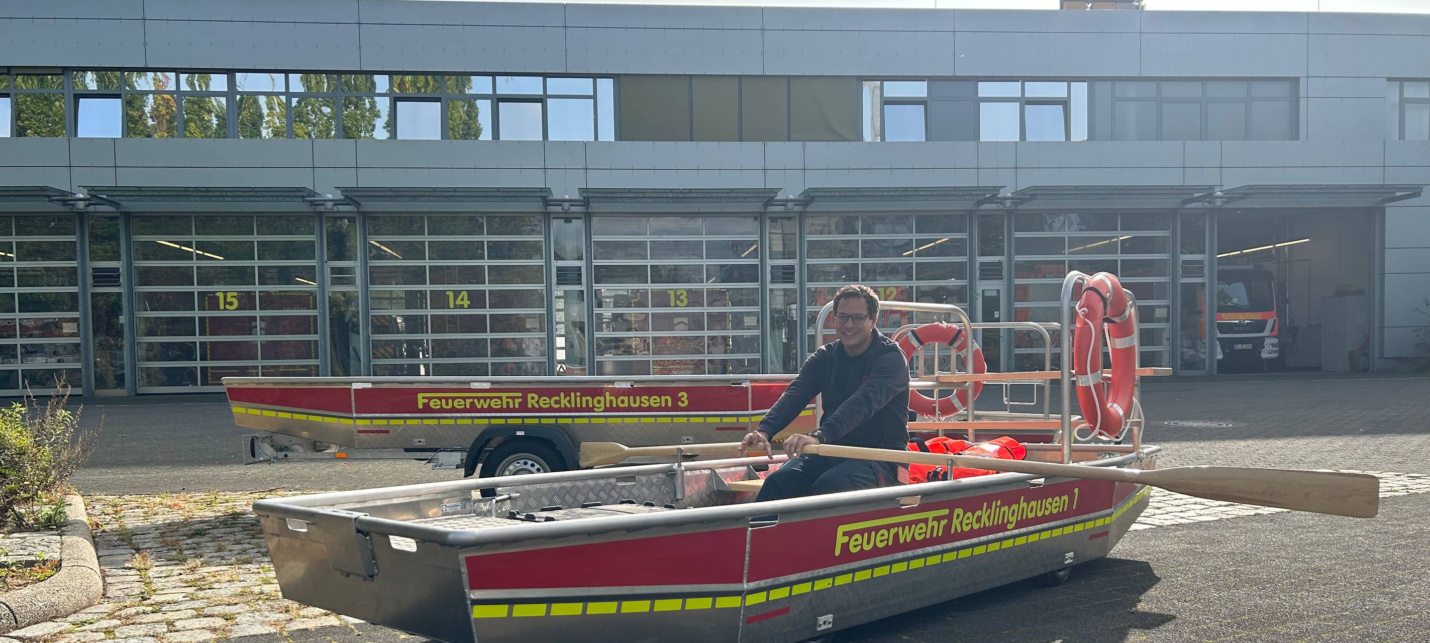 Neue Rettungsboote für die Feuerwehr Recklinghausen