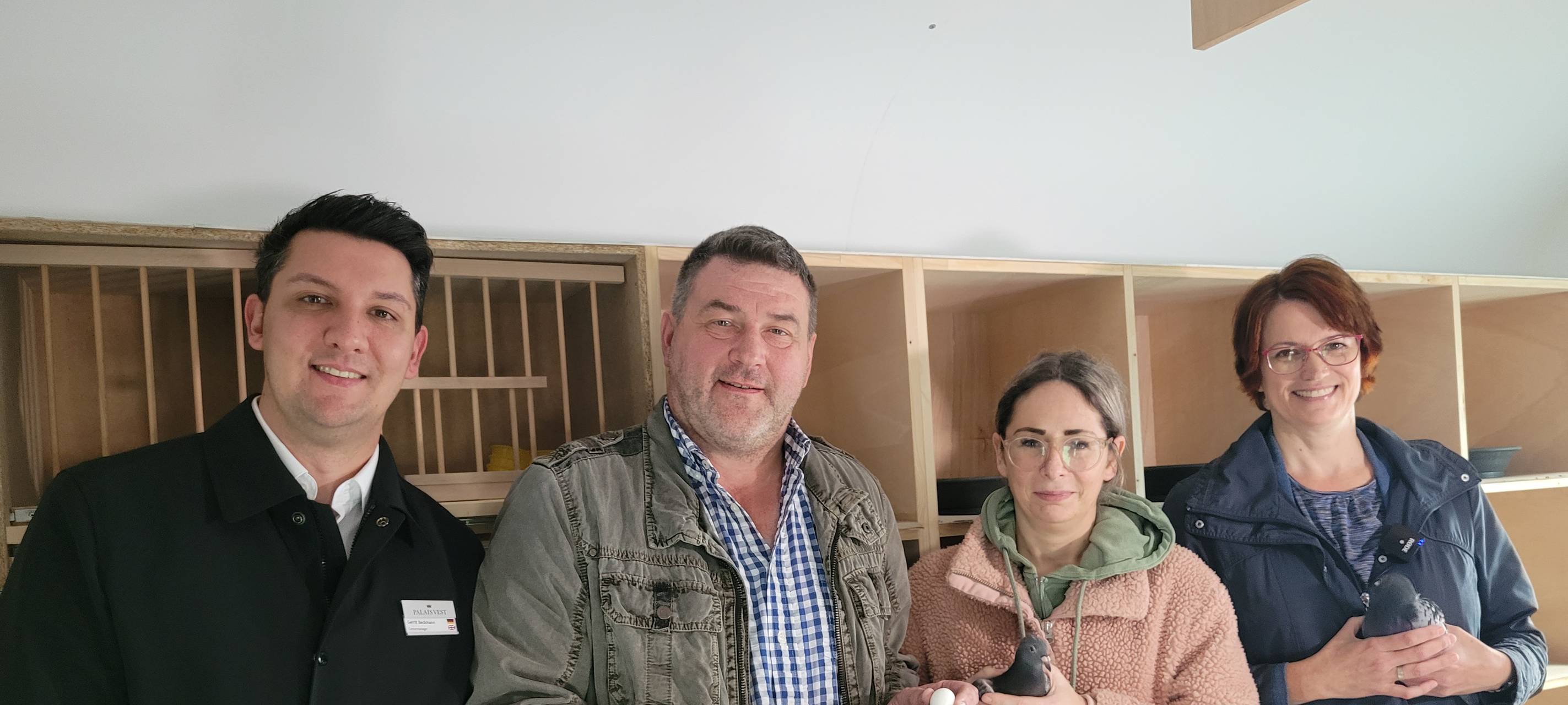 Projekt in Recklinghausen: Weniger Tauben in der Innenstadt