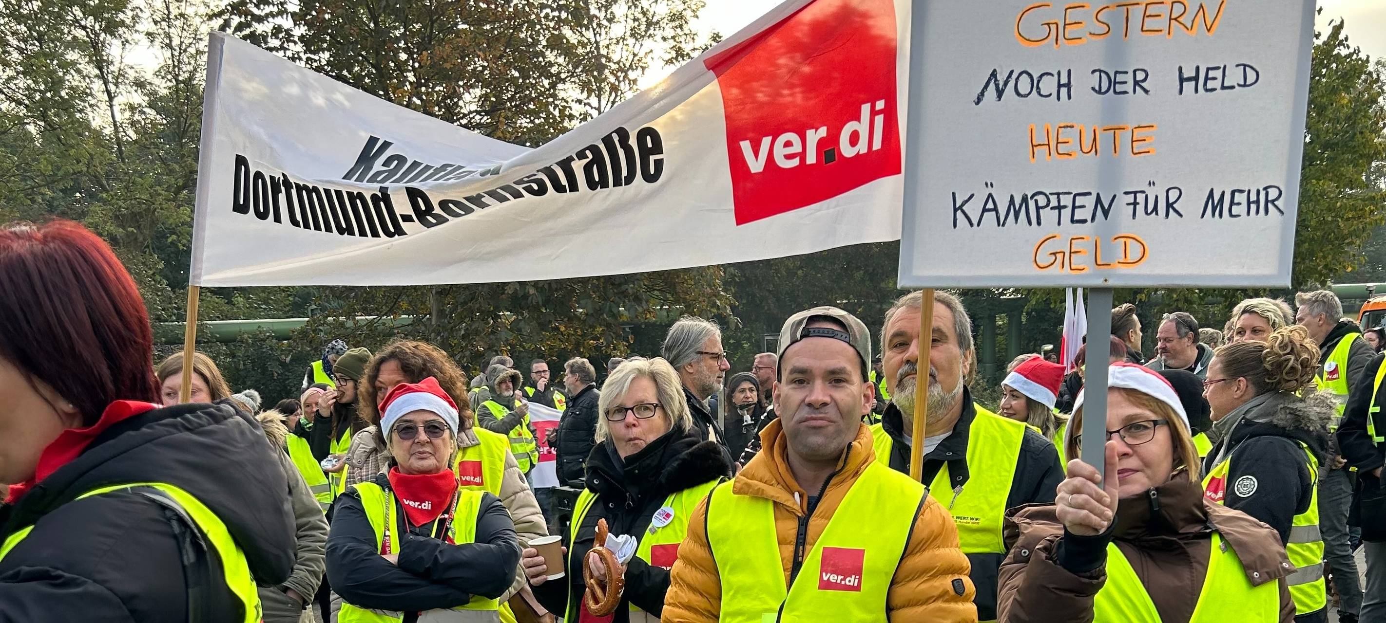 Warnstreiks in Supermärkten im Kreis Recklinghausen