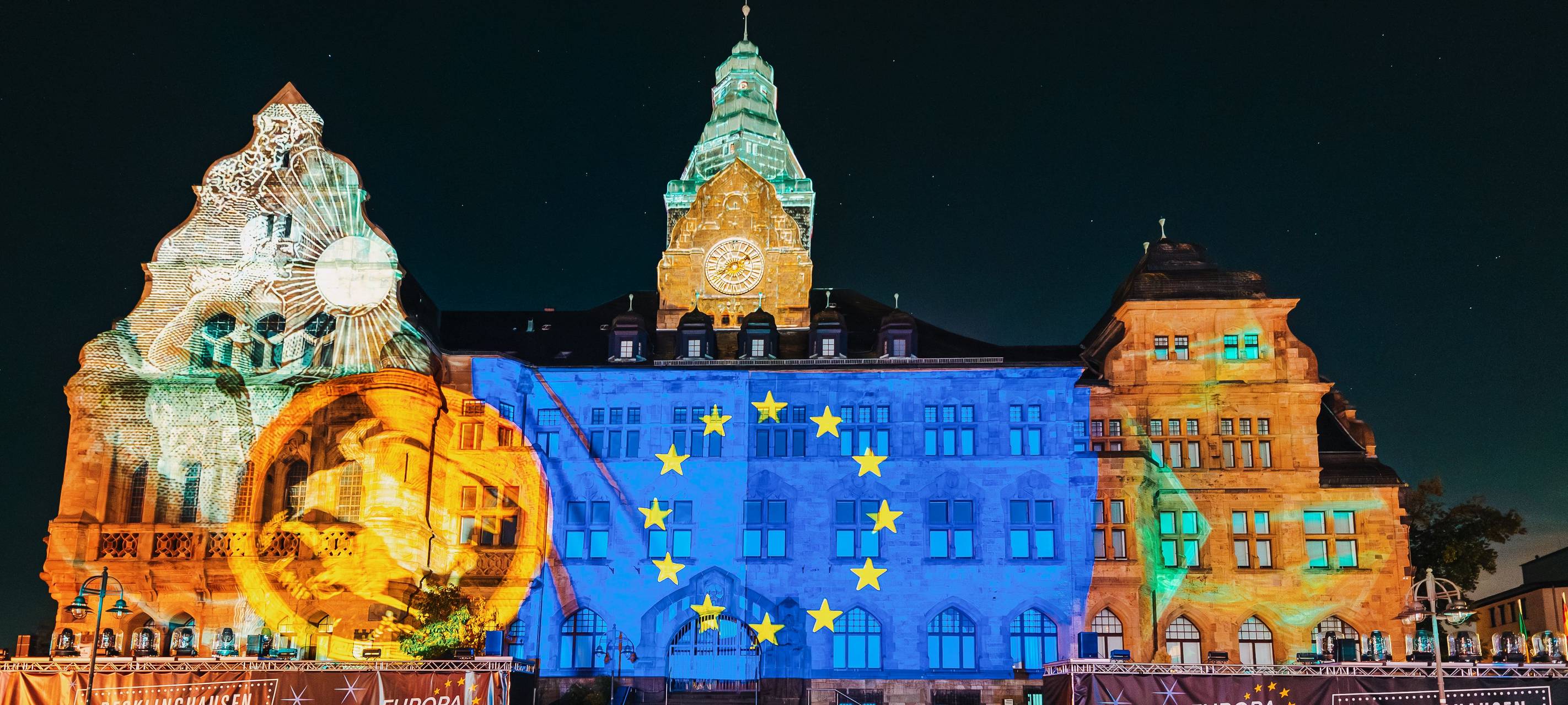 Dem Wetter getrotzt: "Recklinghausen leuchtet" ein Erfolg