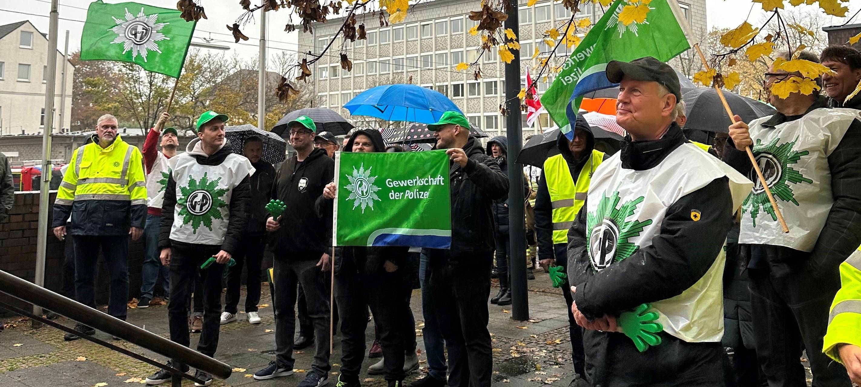 Polizisten im Kreis Recklinghausen wollen mehr Geld