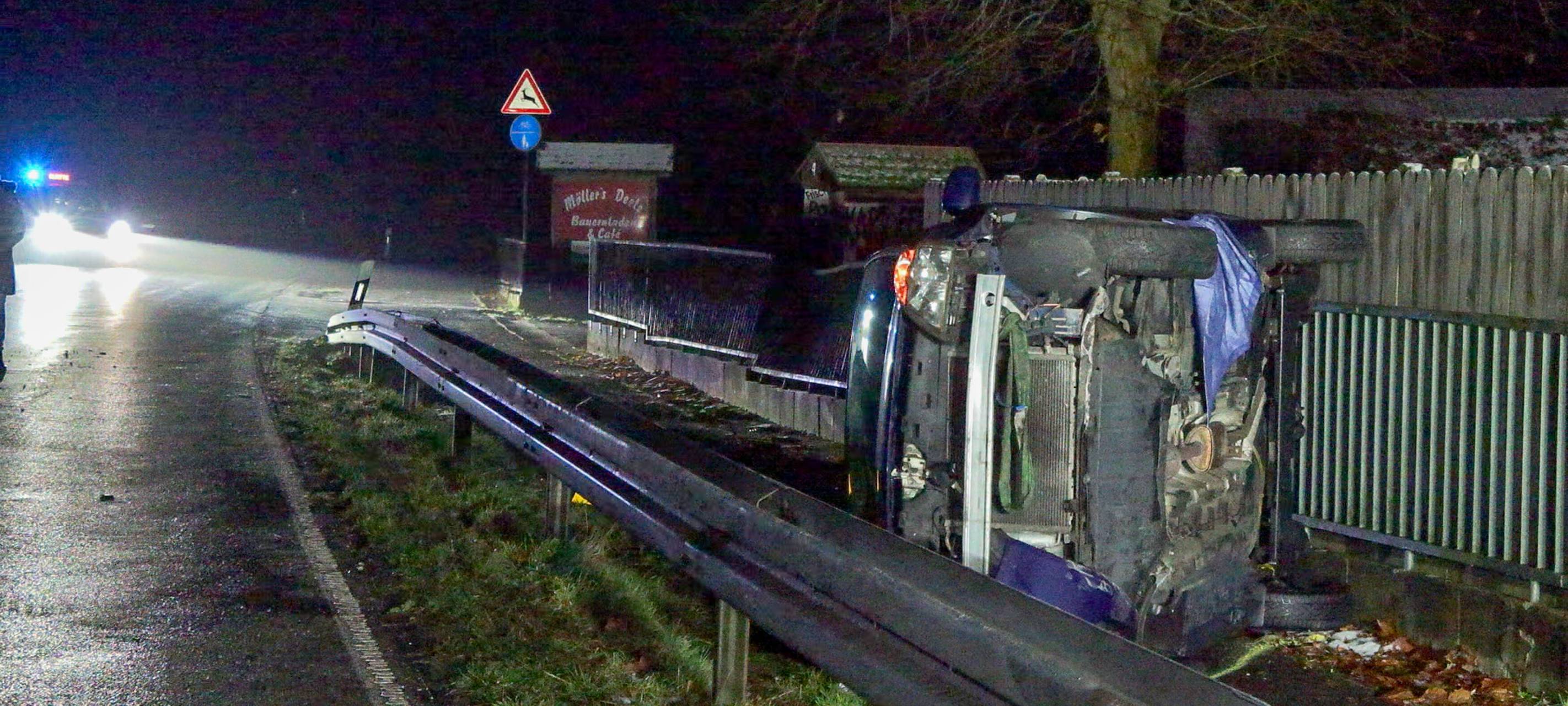 Glatteis-Unfall in Datteln