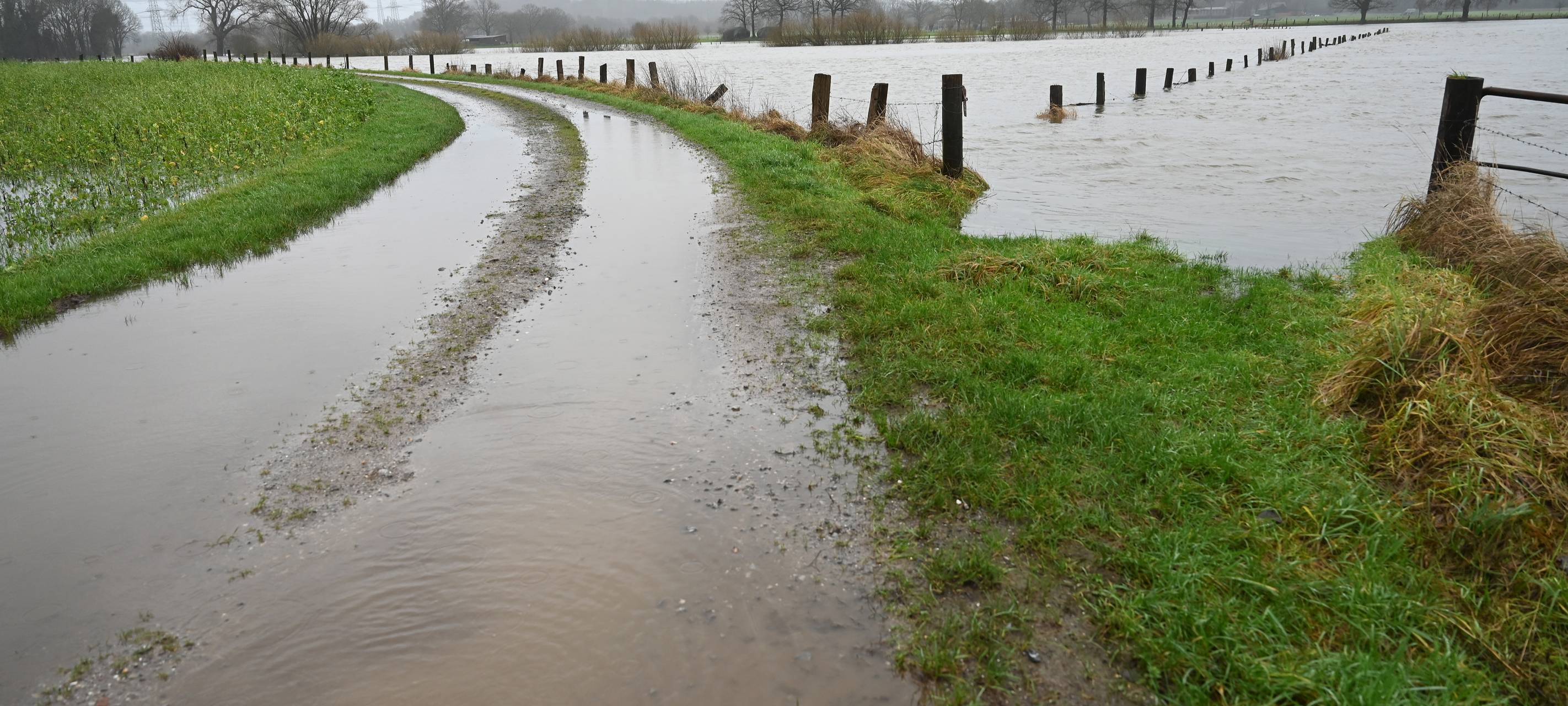 Lippe-Hochwasser Dorsten