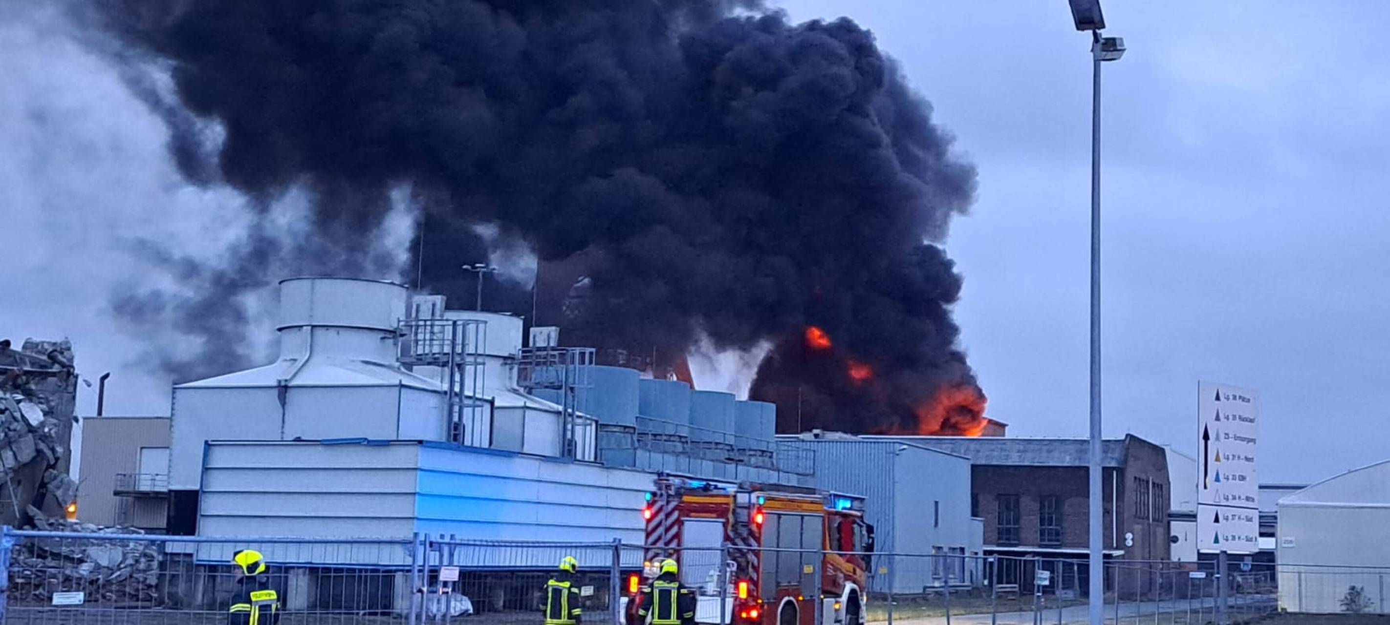 Großbrand in Marl: Polizei geht von Brandstiftung aus