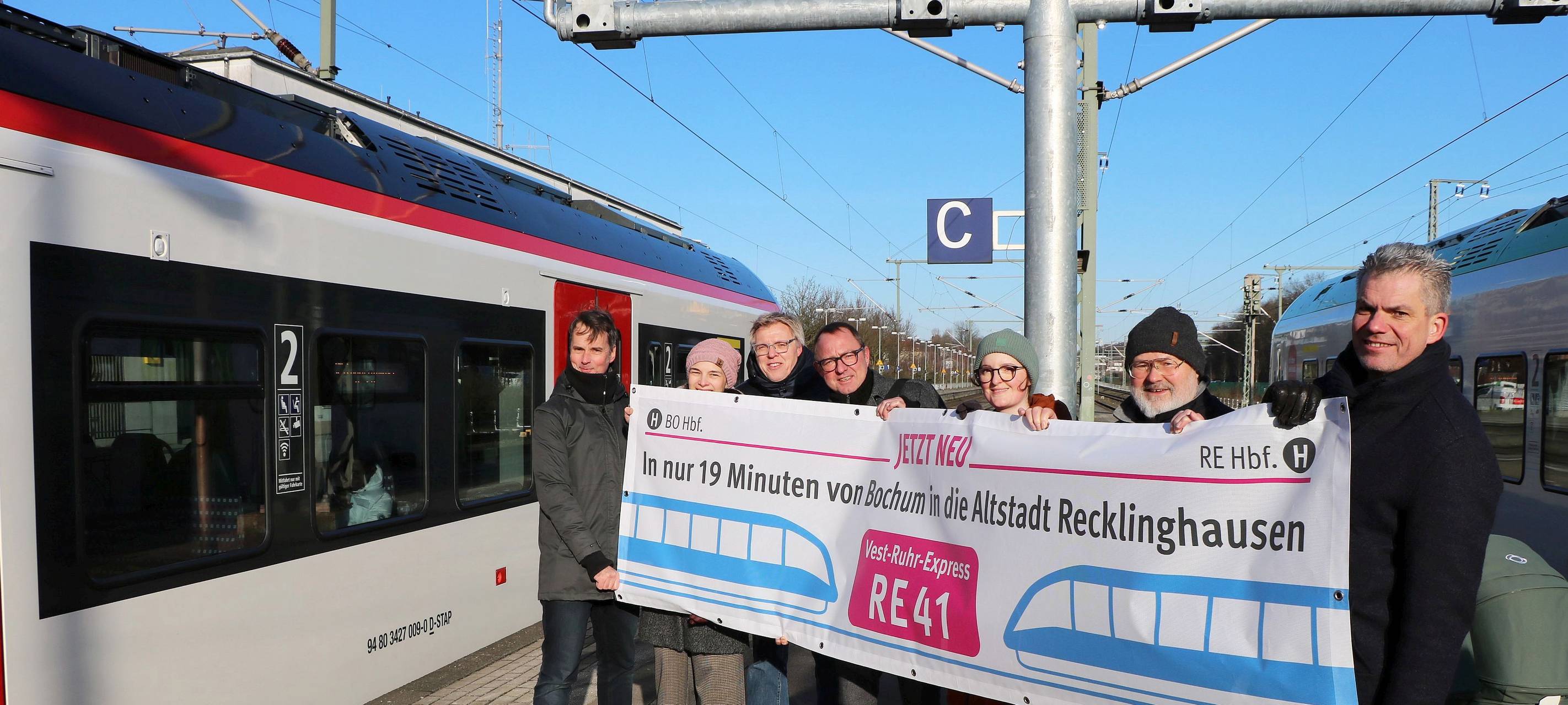 Neue Bahnverbindung zwischen Recklinghausen und Bochum