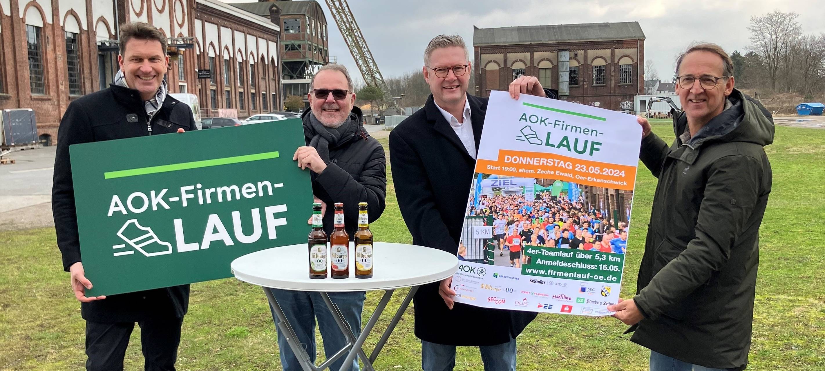 Anmeldung für AOK-Firmenlauf in Oer-Erkenschwick gestartet