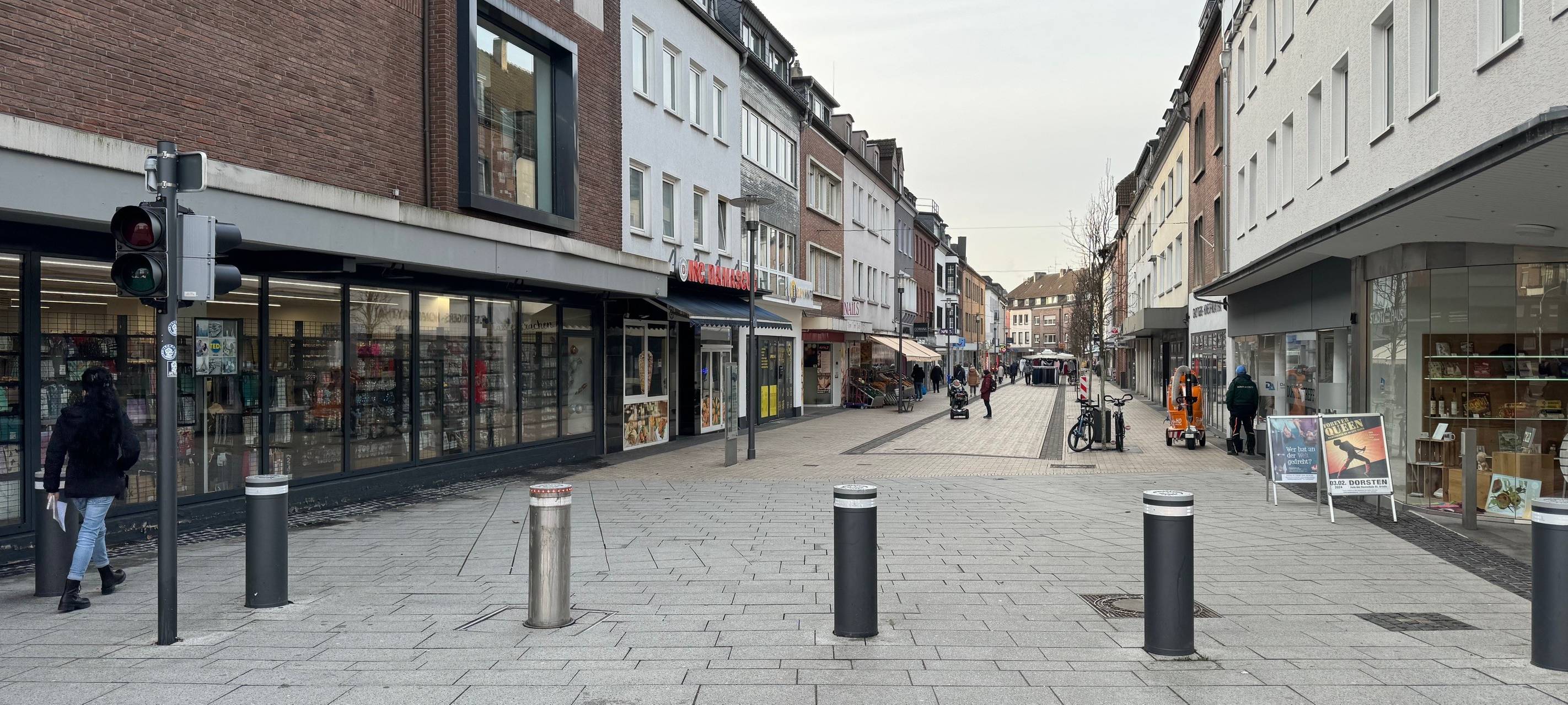 Poller sorgen für Sicherheit in der Dorstener Innenstadt