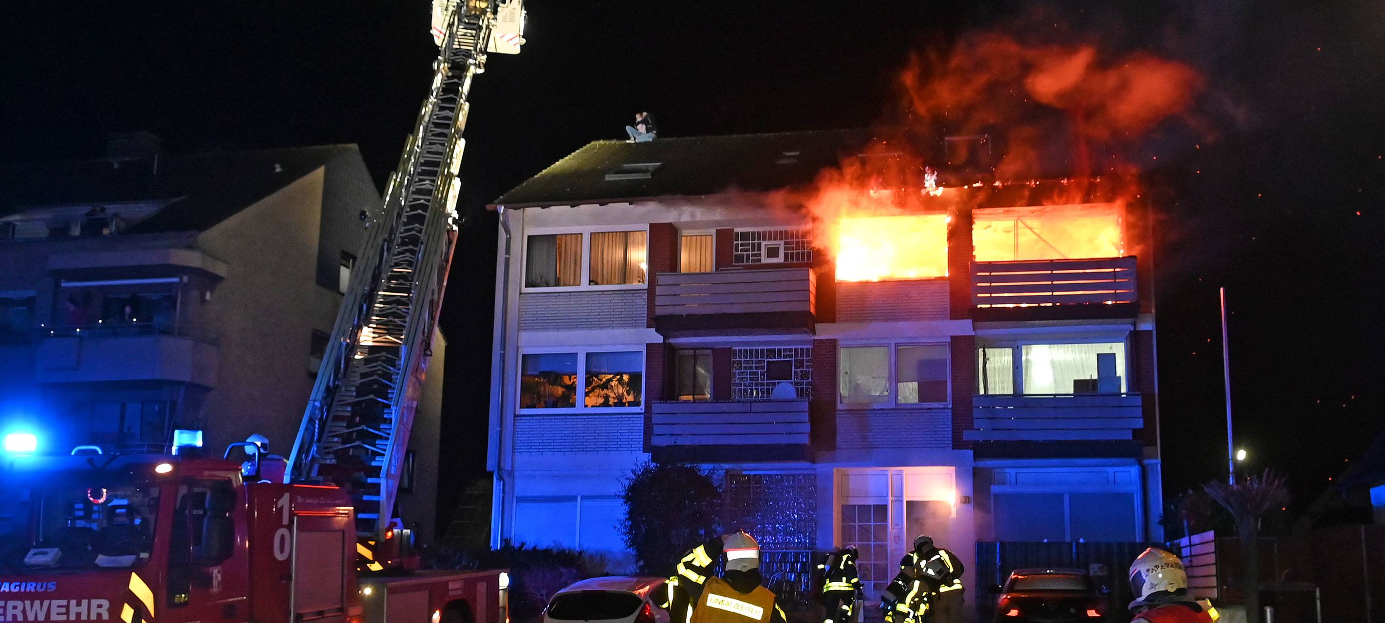 Wohnungsbrand Hervest-Dorsten