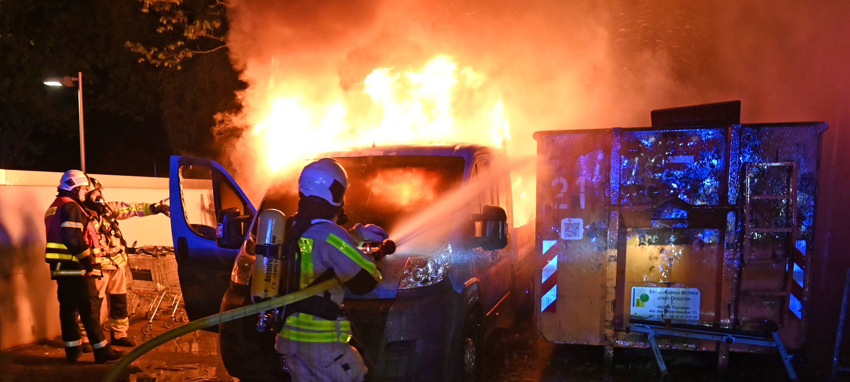 Gleich mehrere Brände in Dorsten
