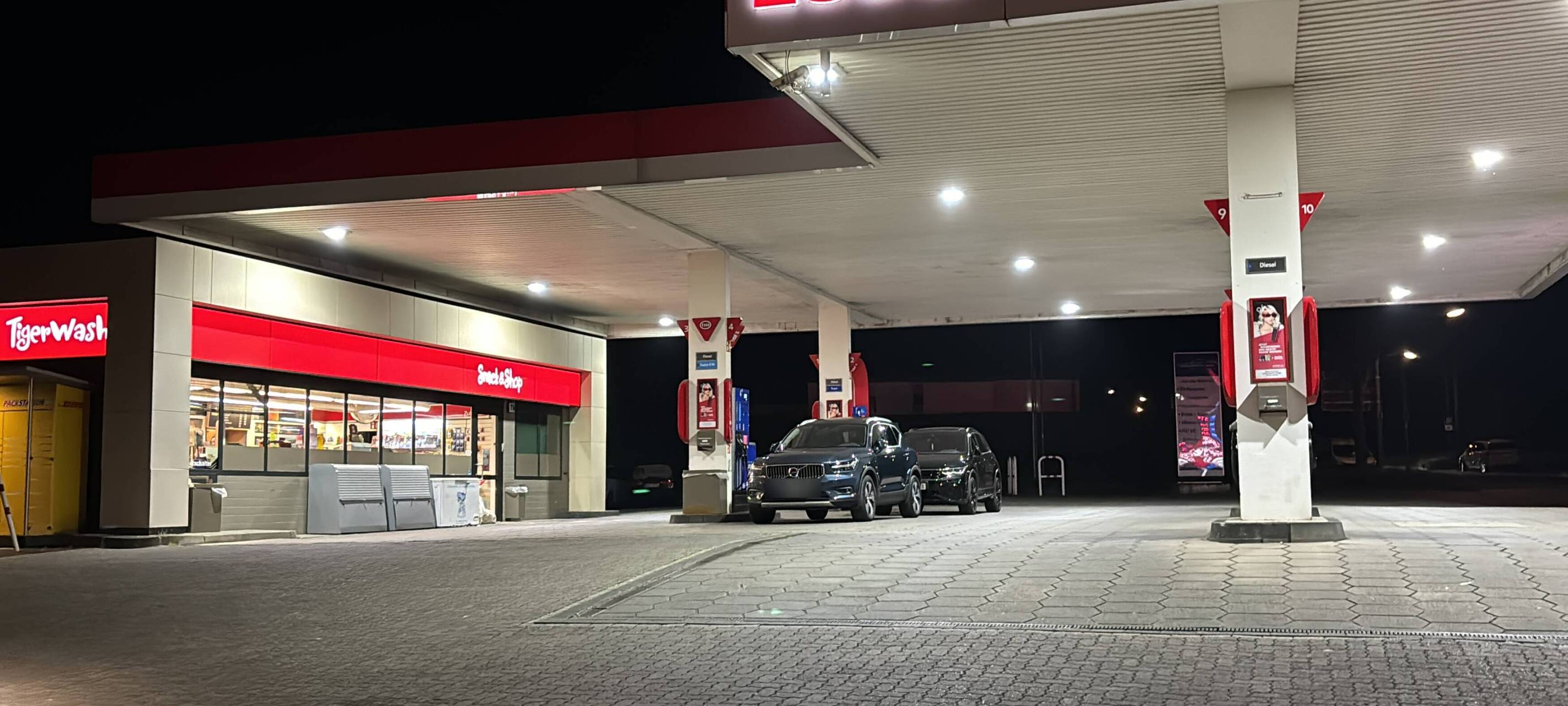 Überfall auf Tankstelle in Oer-Erkenschwick
