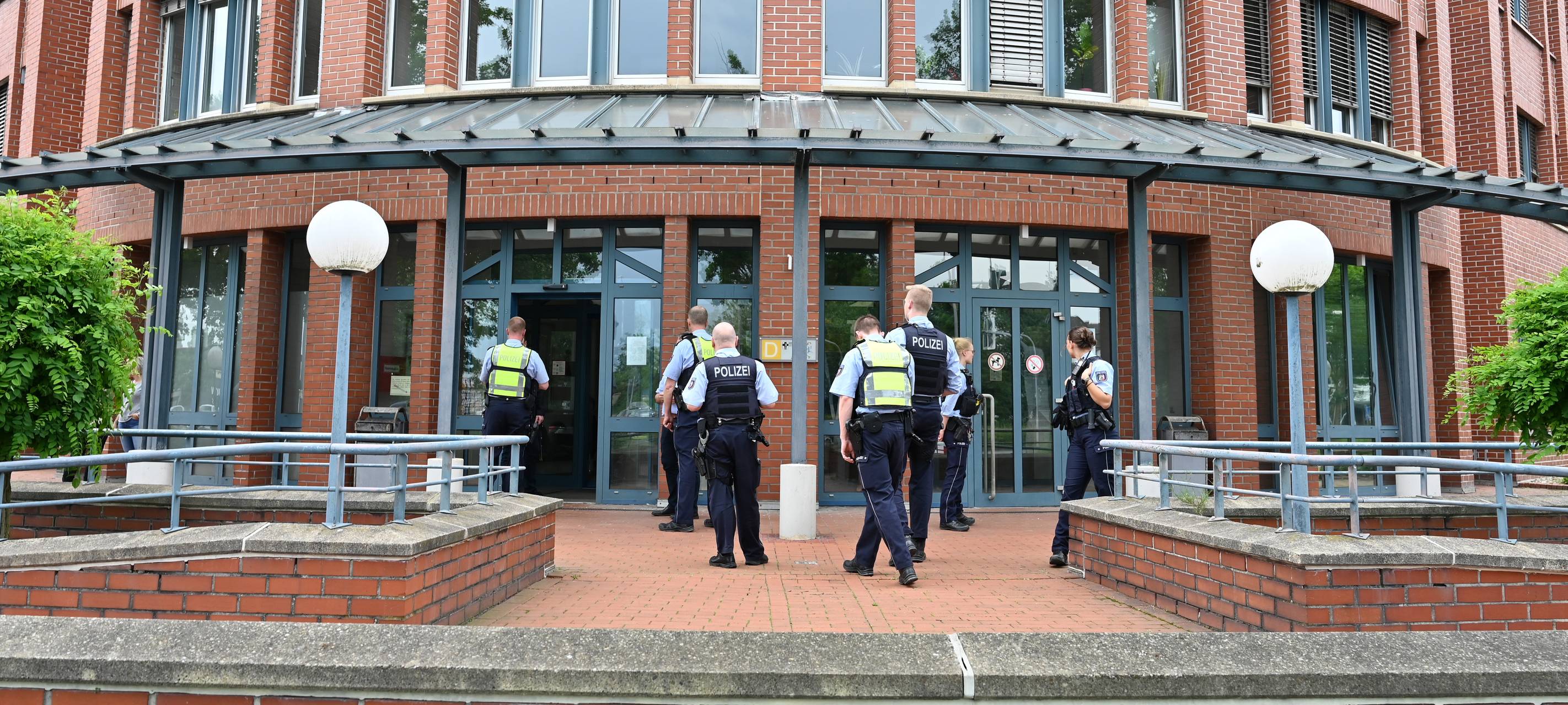 Polizeieinsatz am Jobcenter in Dorsten