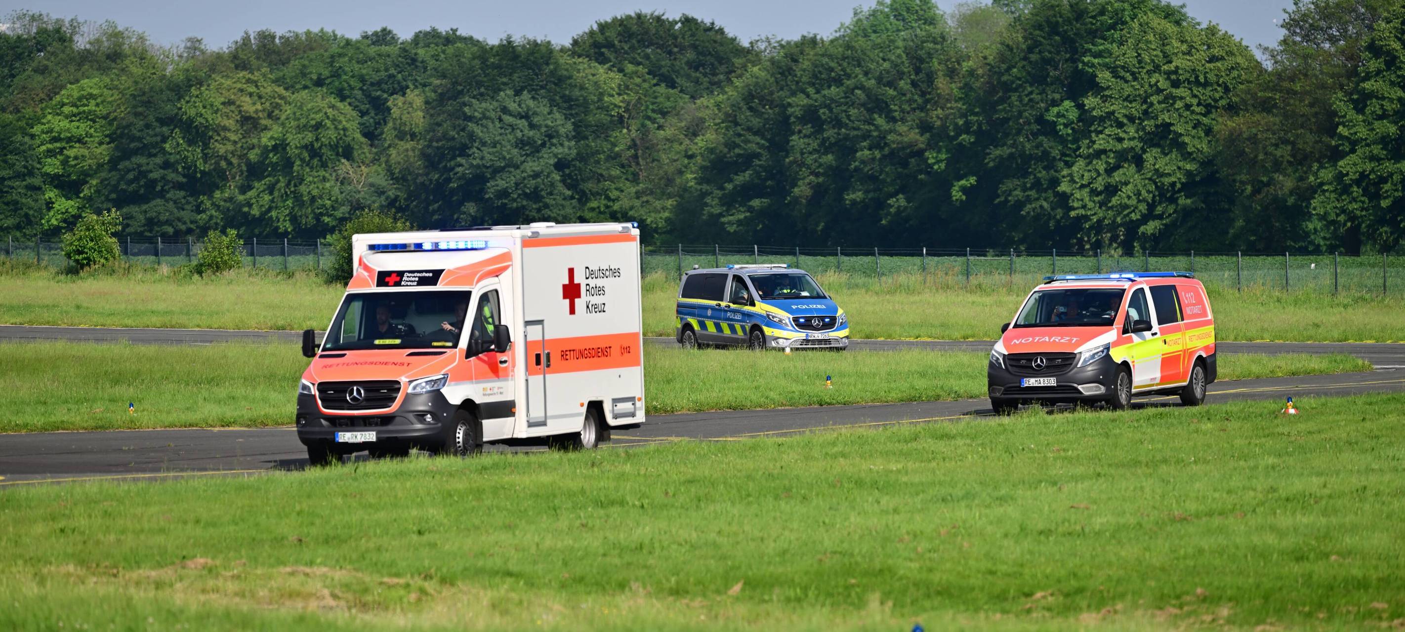 Marl: Tragschrauber am Flugplatz Loemühle verunglückt
