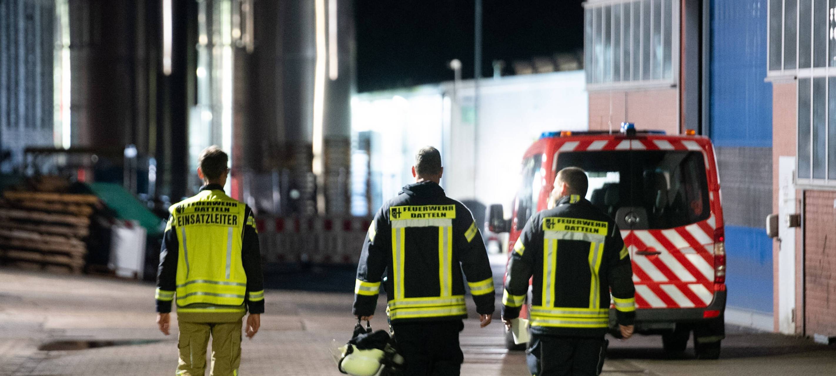 Datteln: Tausende Liter Salzsäure ausgetreten