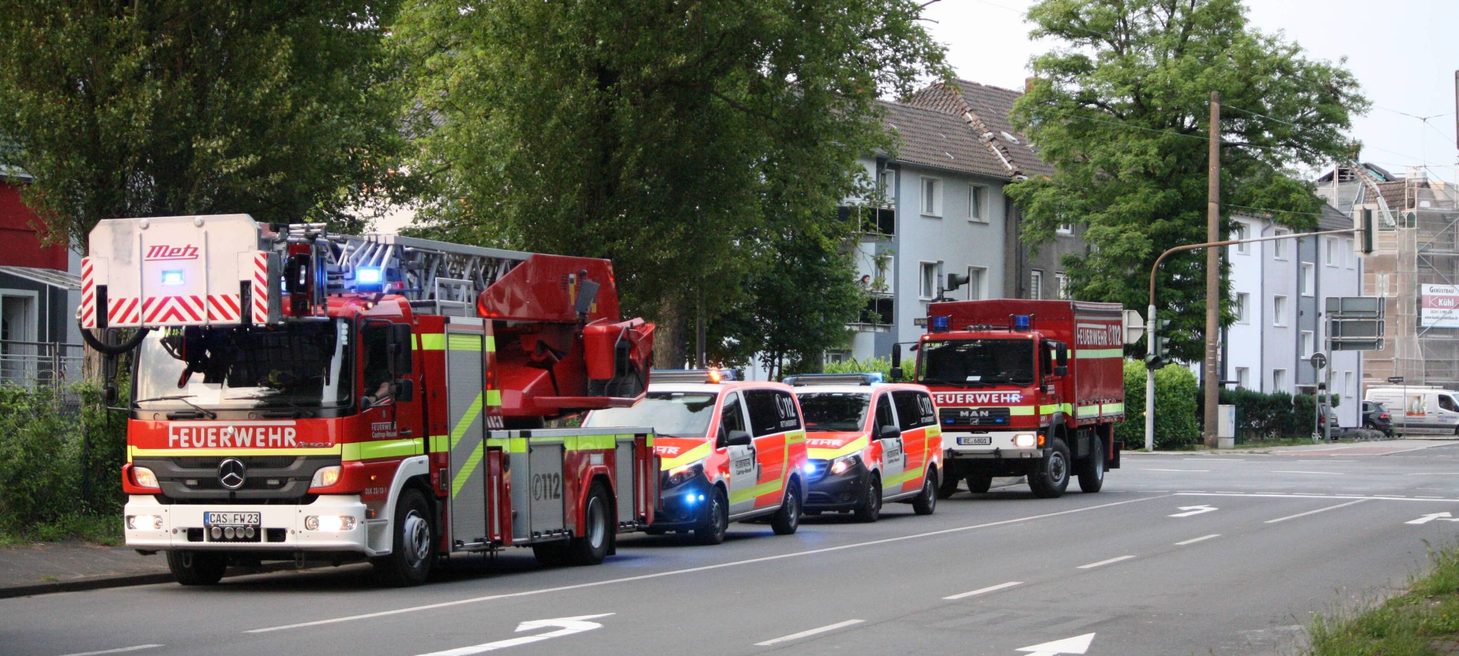 Kabeldieb in Castrop-Rauxel durch Stromschlag verletzt
