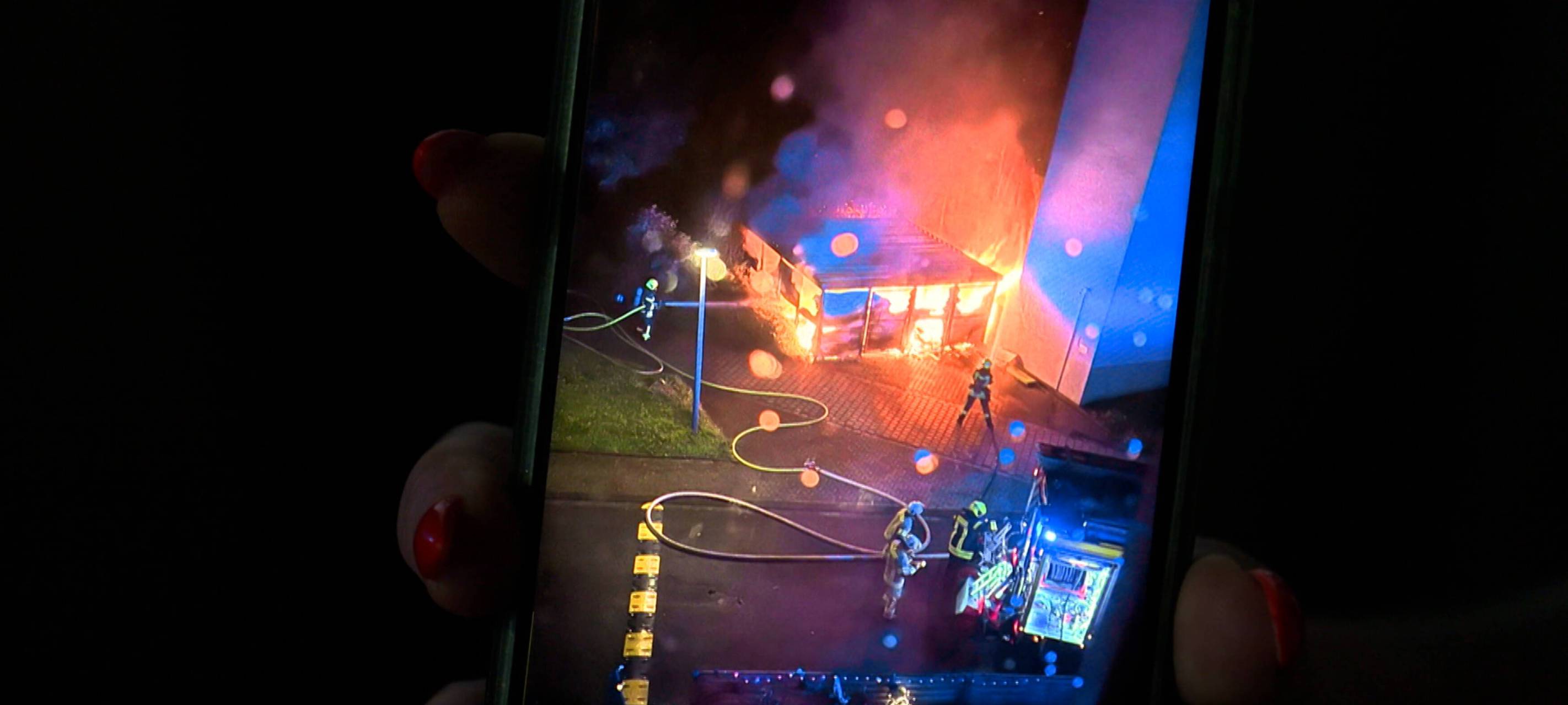 Feuer in Marl: 150 Bewohner evakuiert