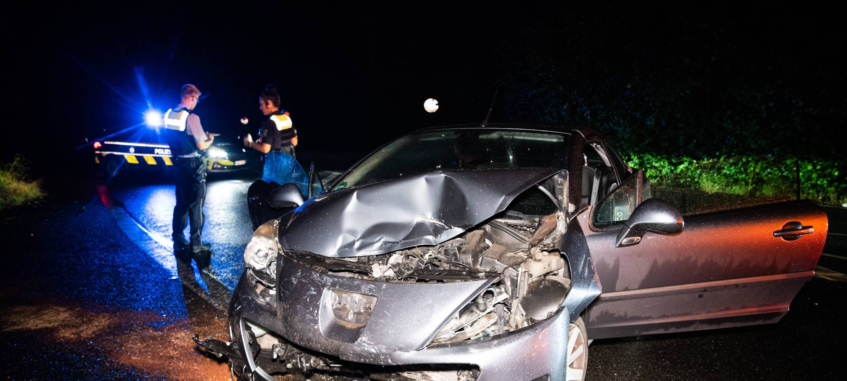 Unfallflucht: Hubschrauber kreiste über Recklinghausen