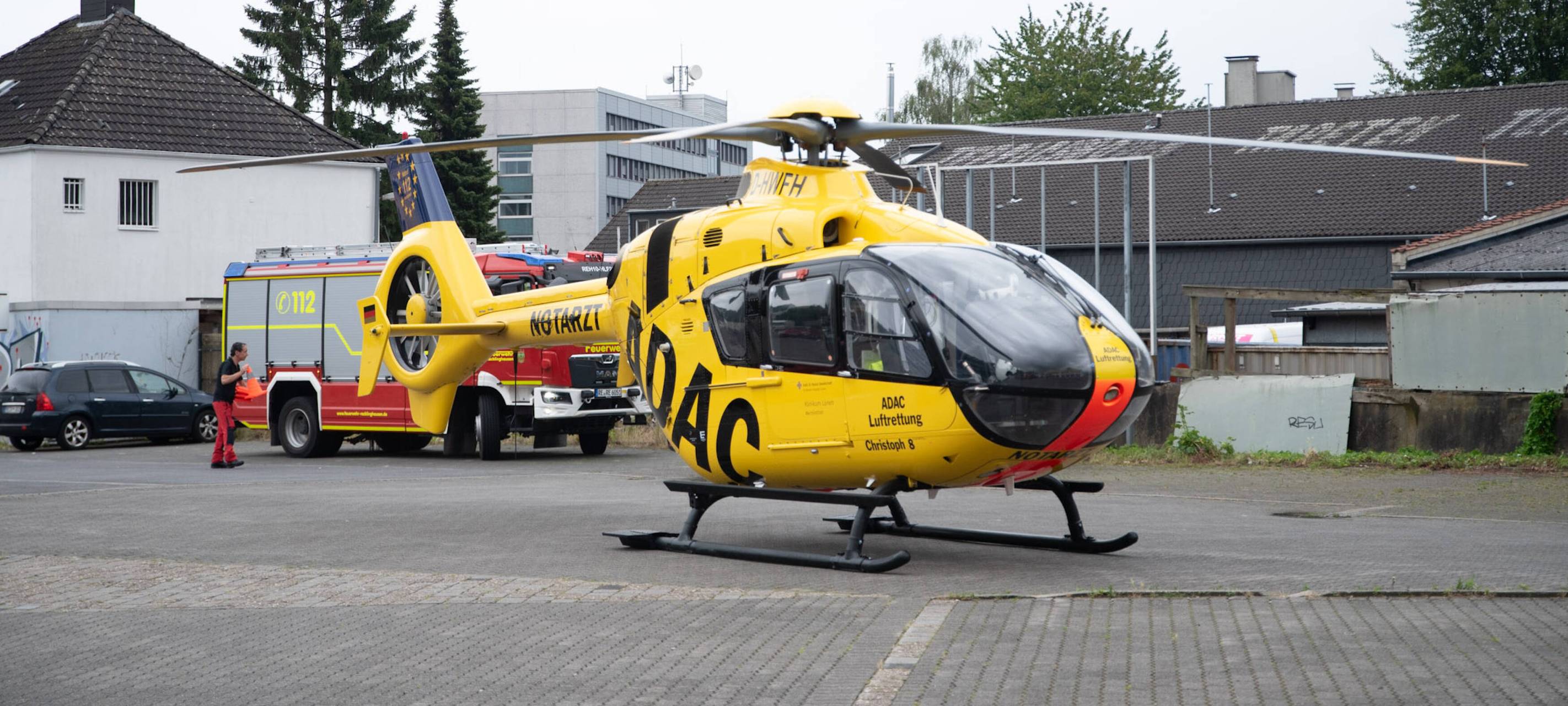 Kind stürzt aus Fenster in Recklinghausen