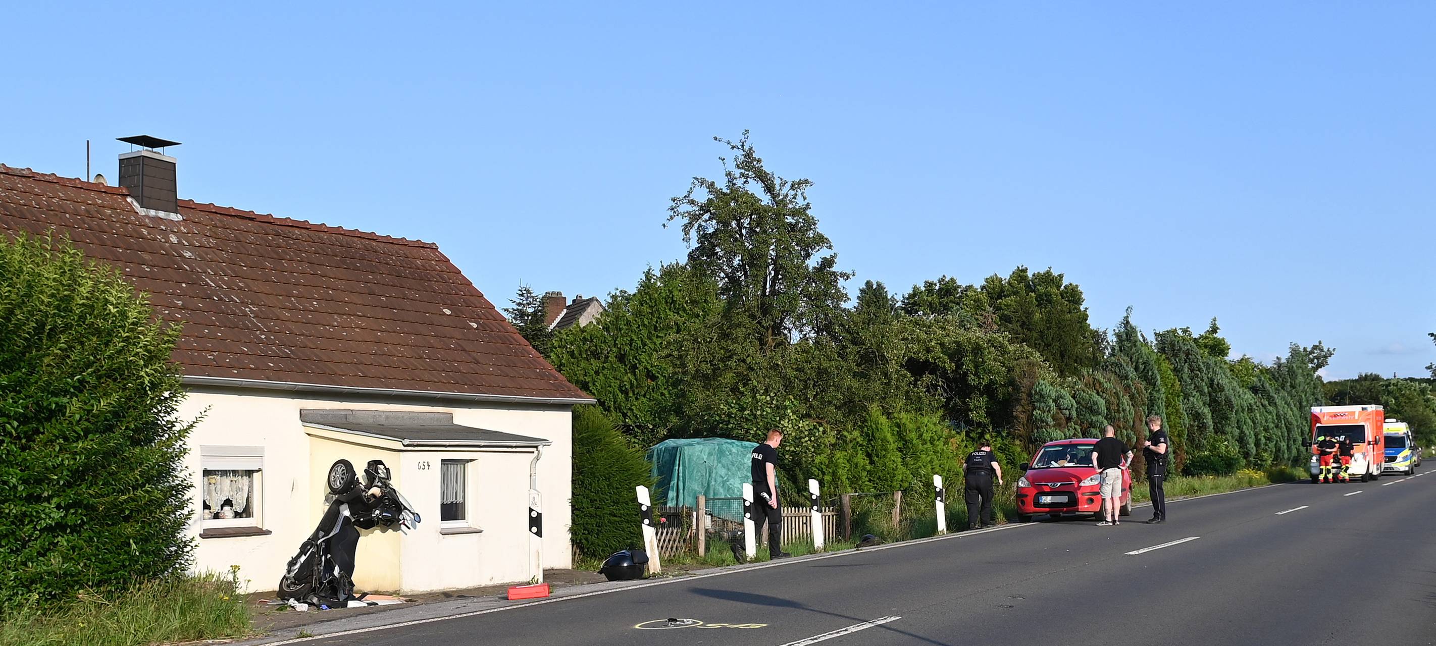 Dorsten: Motorradfahrer stirbt nach Unfall