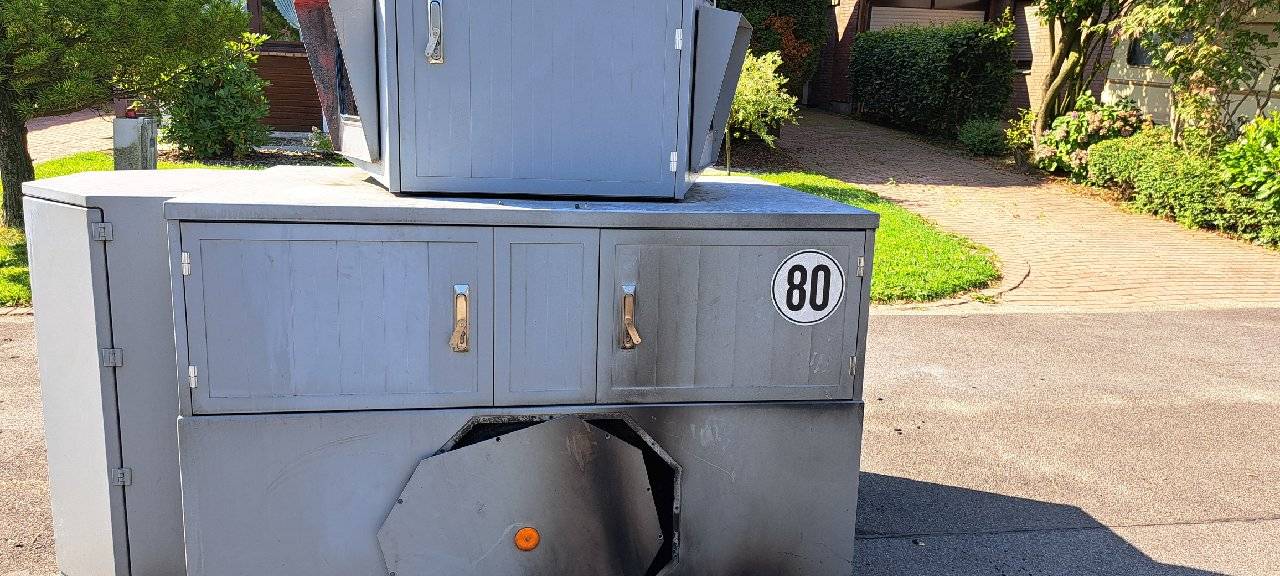 Panzerblitzer in Herten demoliert