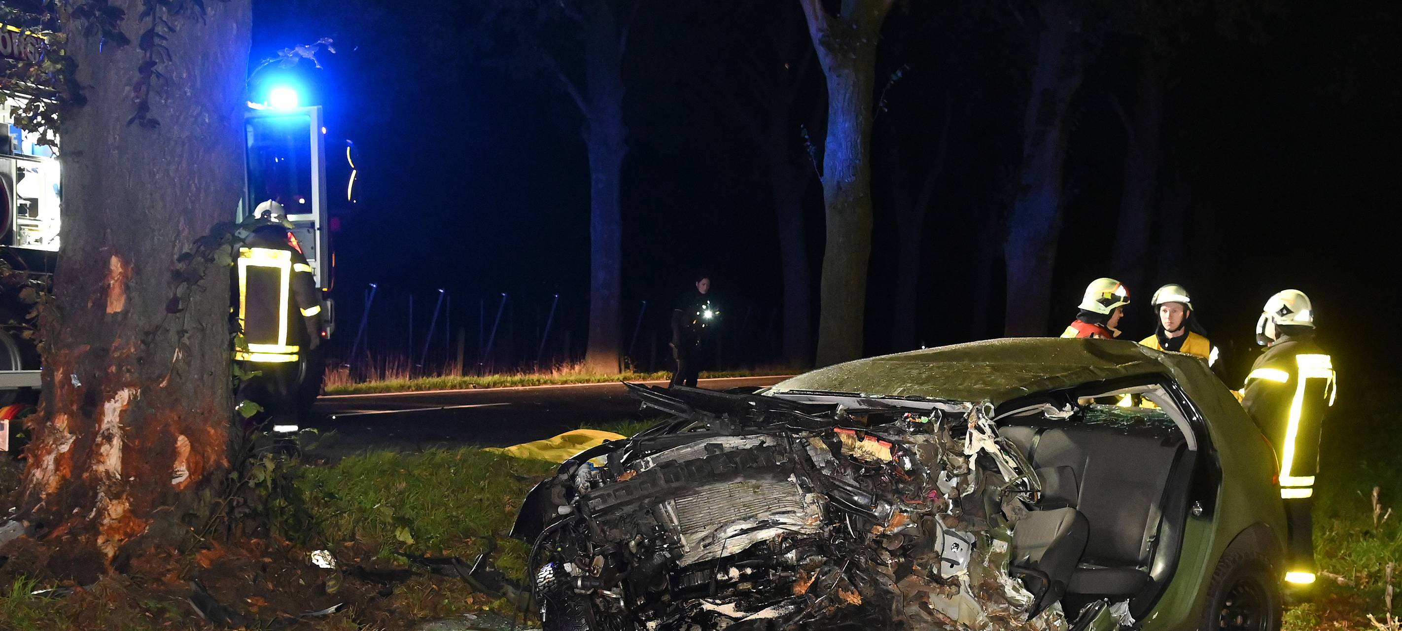 Erler Straße in Dorsten nach schwerem Unfall wieder frei
