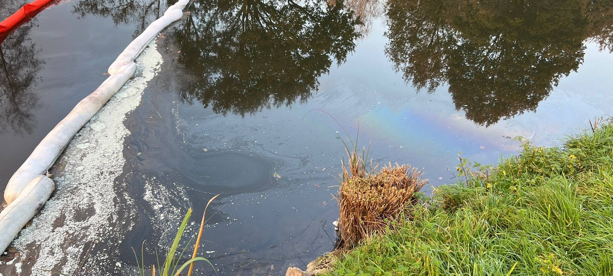 Ölfilm in Haltern: Anzeige gegen Verursacher