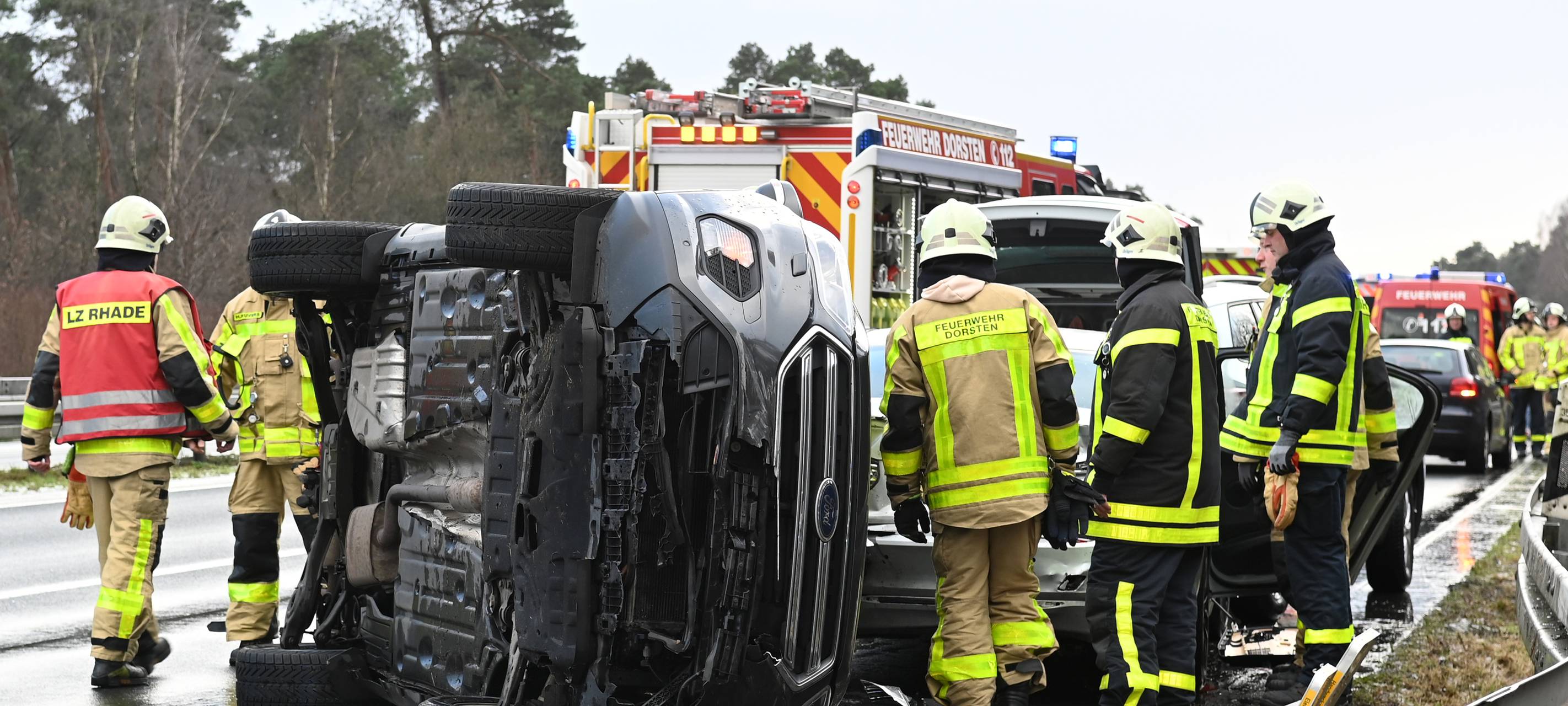 Hagel sorgt für Unfall in Marl und Dorsten