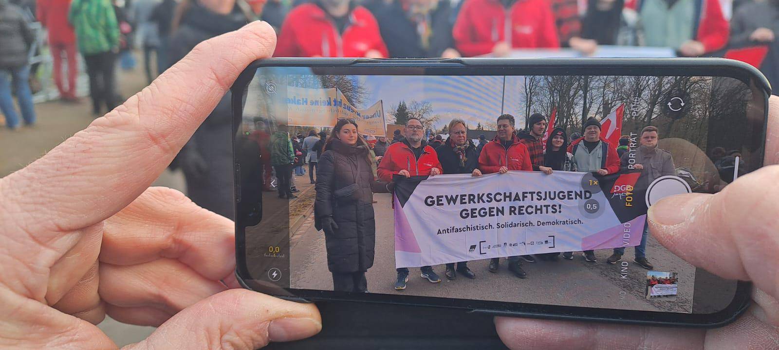 Proteste gegen AfD-Parteitag in Marl