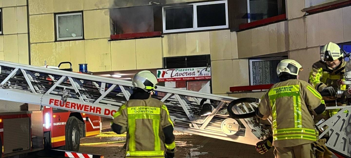 Mögliche Brandstiftung in Dorsten