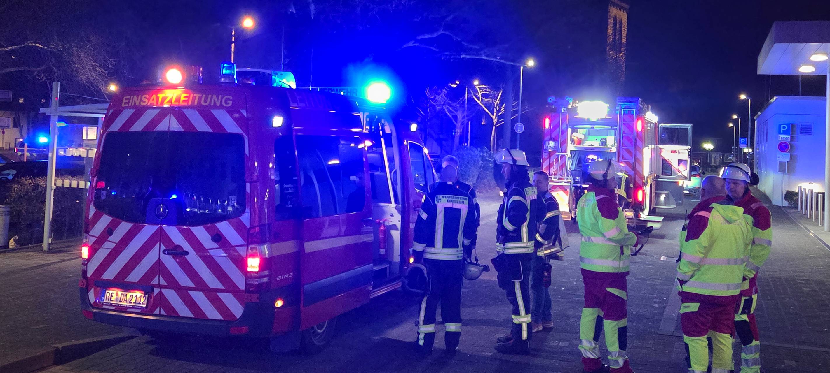 Großalarm am Dattelner Krankenhaus