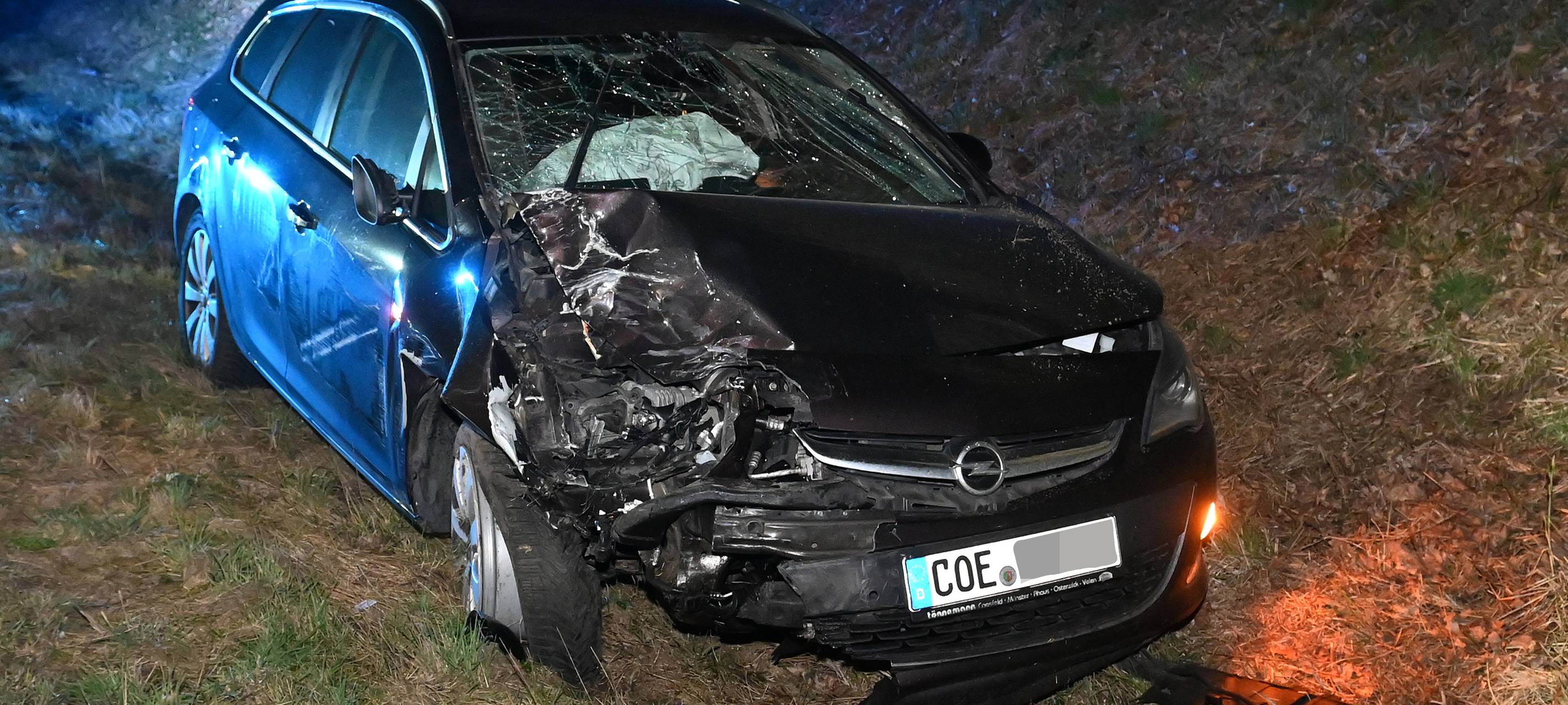 Dorsten: Schwerer Unfall nach Fahrstreifenwechsel