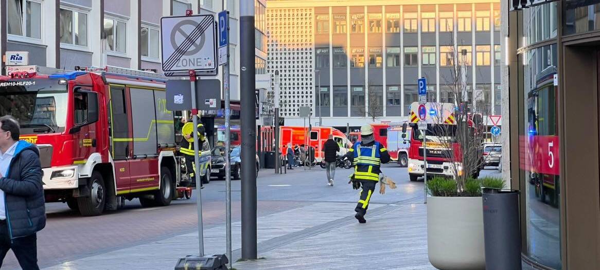 Brand im Palais Vest in Recklinghausen