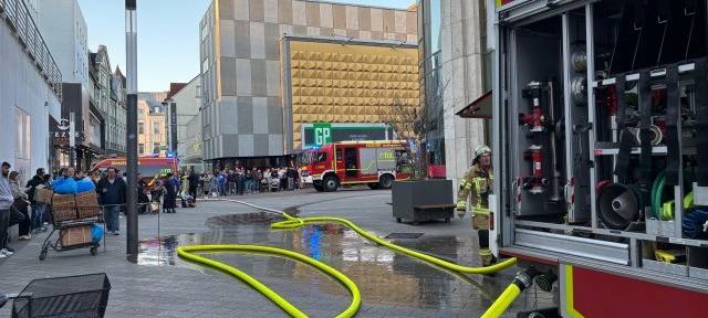 Brand im Palais Vest in Recklinghausen