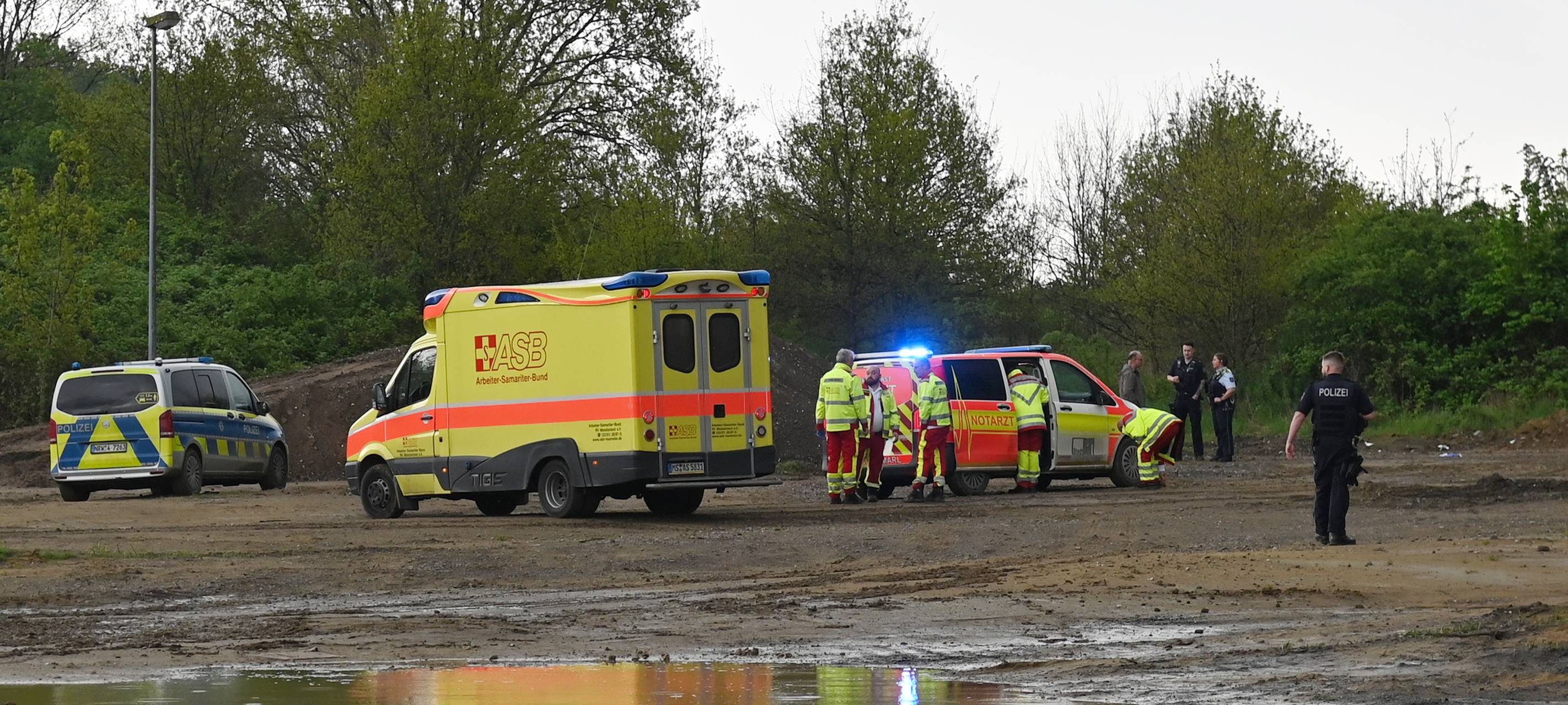 Schwerverletzter bei Schießübung in Haltern