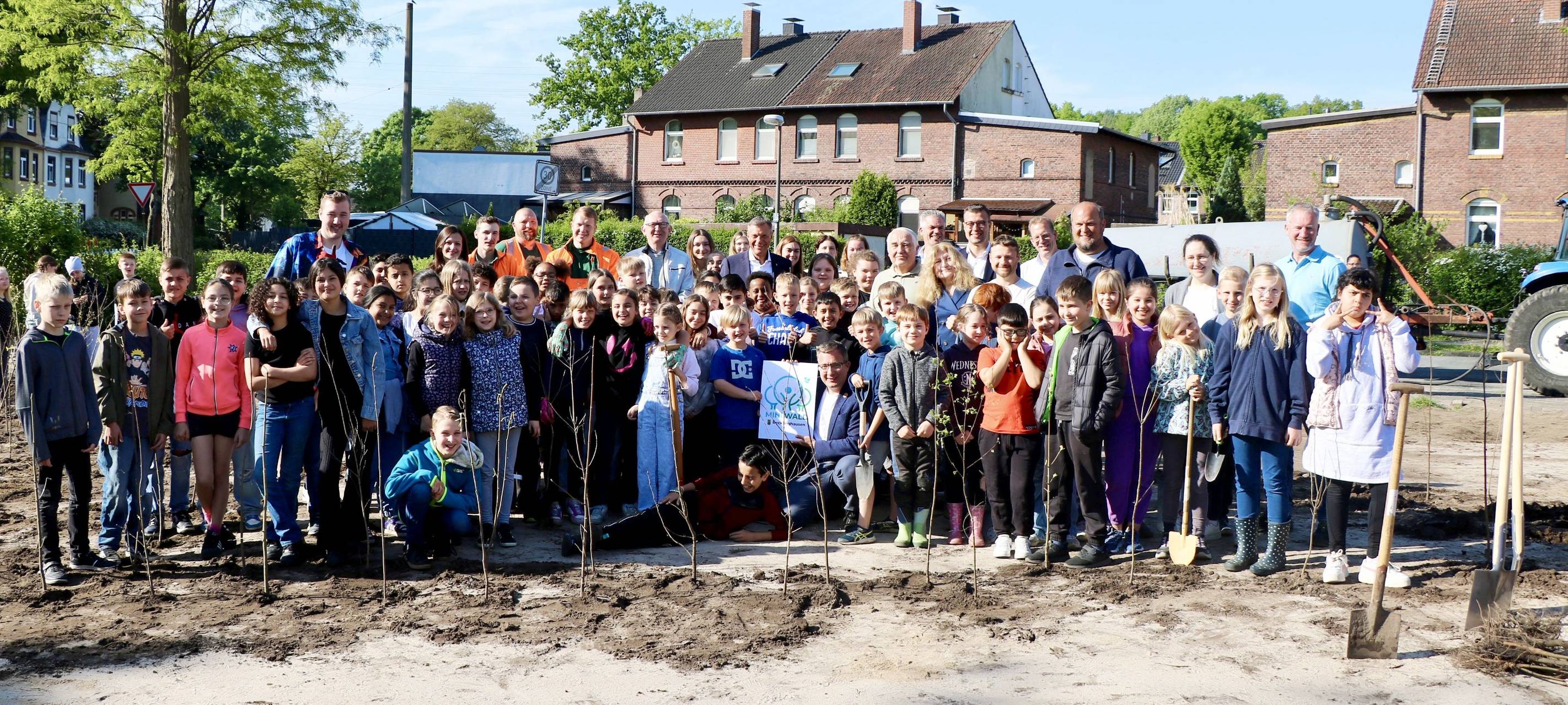 Tiny Forest: Neues Mini-Wäldchen in Recklinghausen