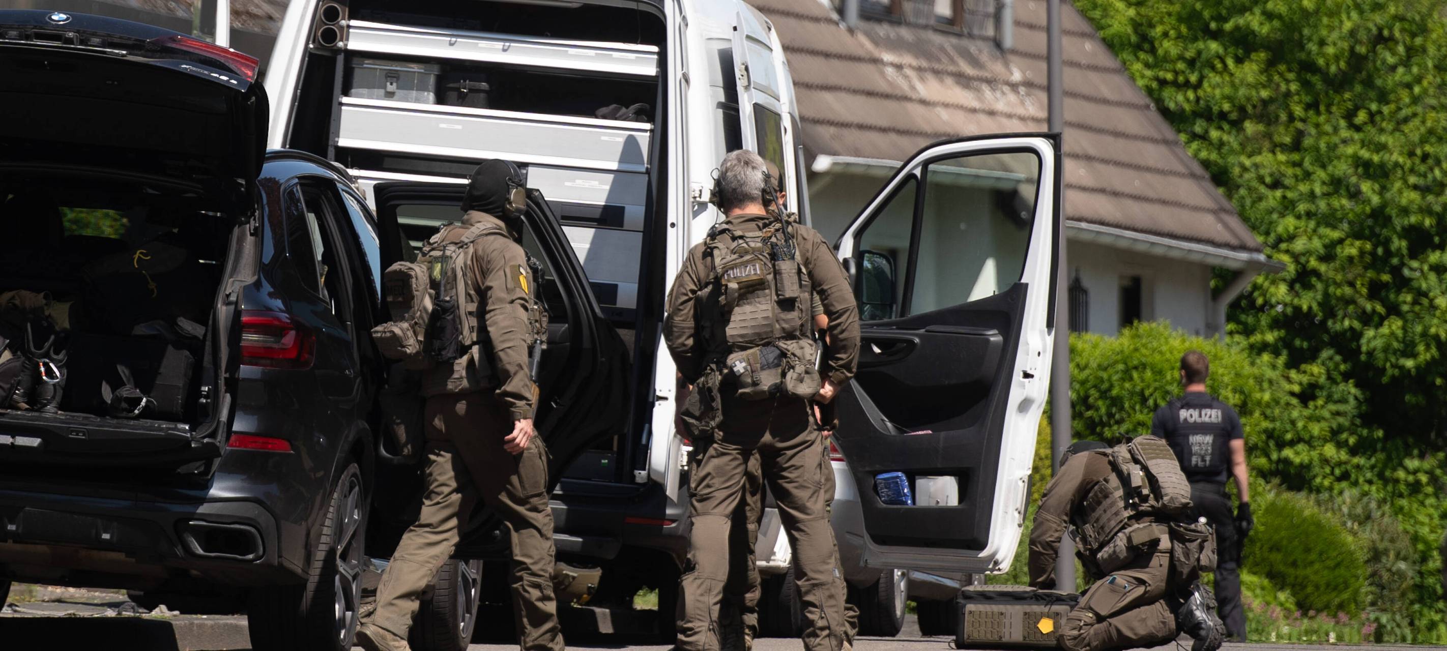 Mann verschanzt sich: SEK-Einsatz in Recklinghausen