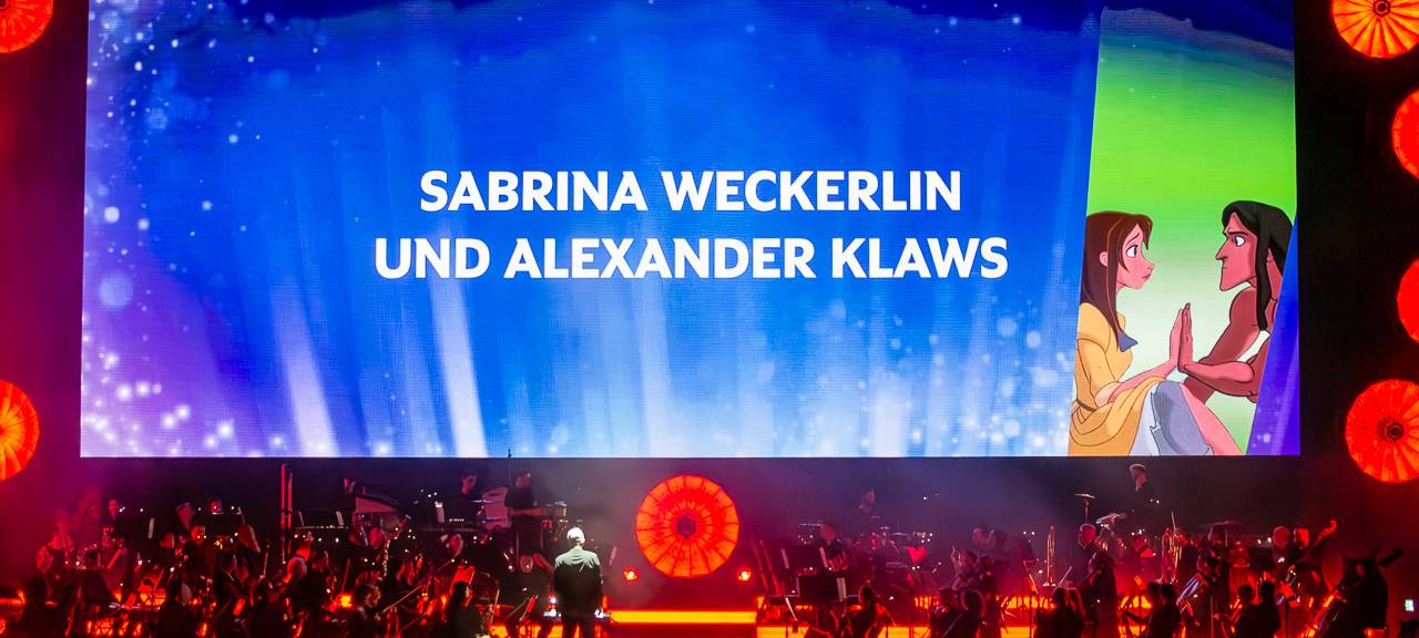 Disney in Concert findet in der Oberhausener Rudolf Weber-ARENA im Mai vor vielen Zuschauern und Fans statt.