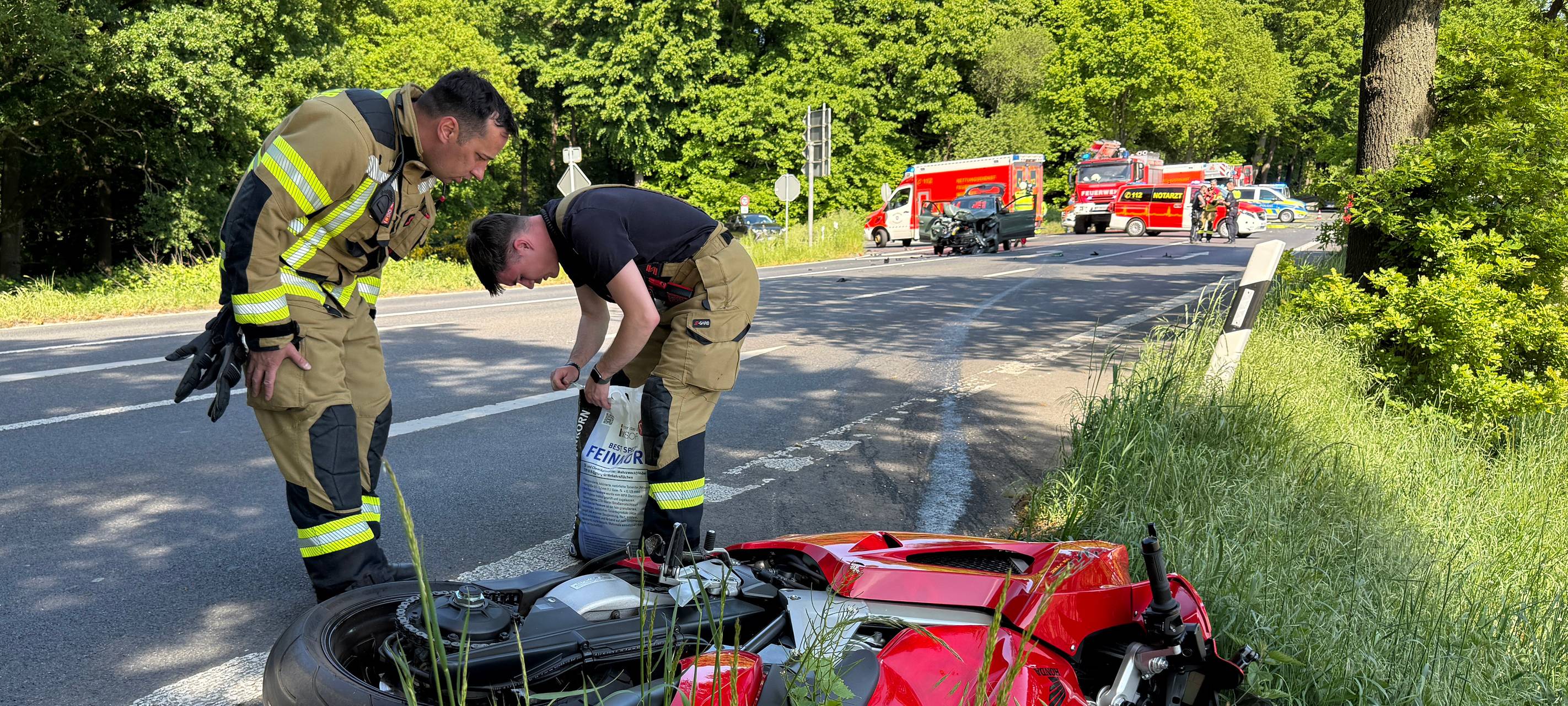 Haltern: Zwei Motorradunfälle am Wochenende