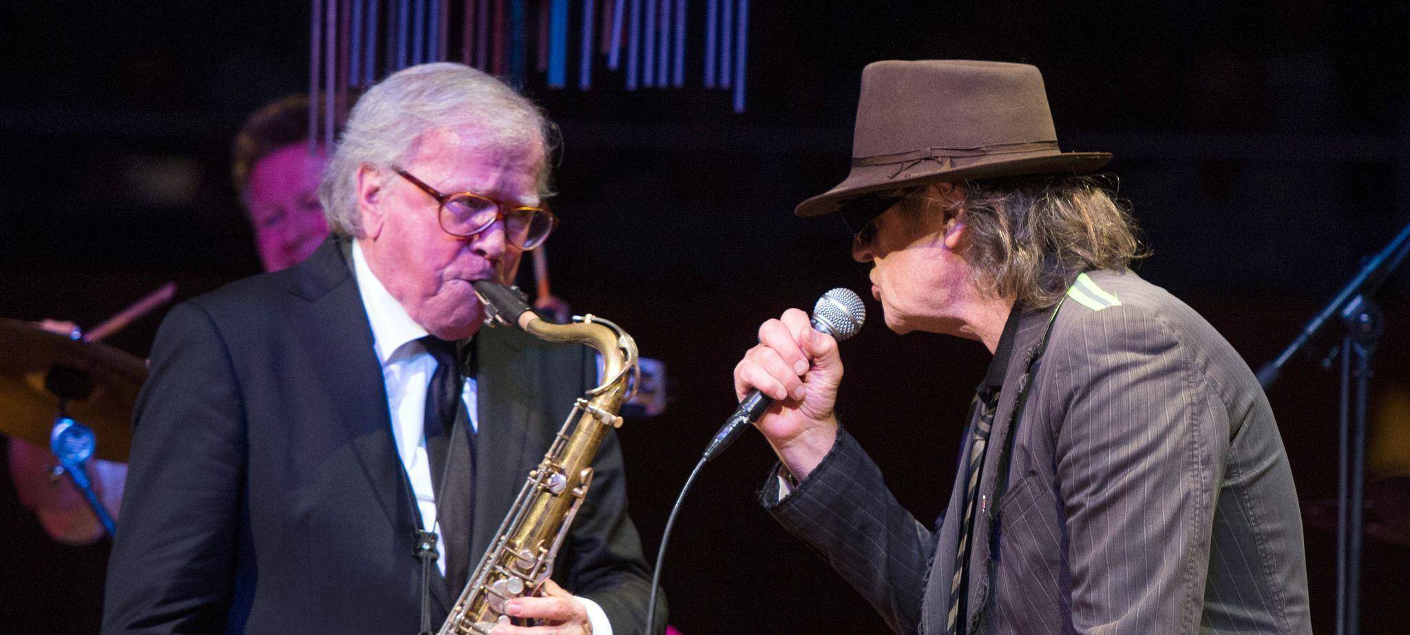 Klaus Doldinger mit Udo Lindenberg