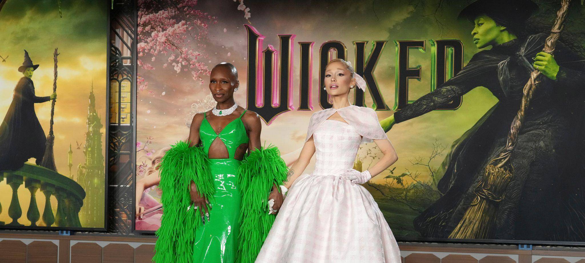 Cynthia Erivo und Ariana Grande bei der "Wicked"-Premiere