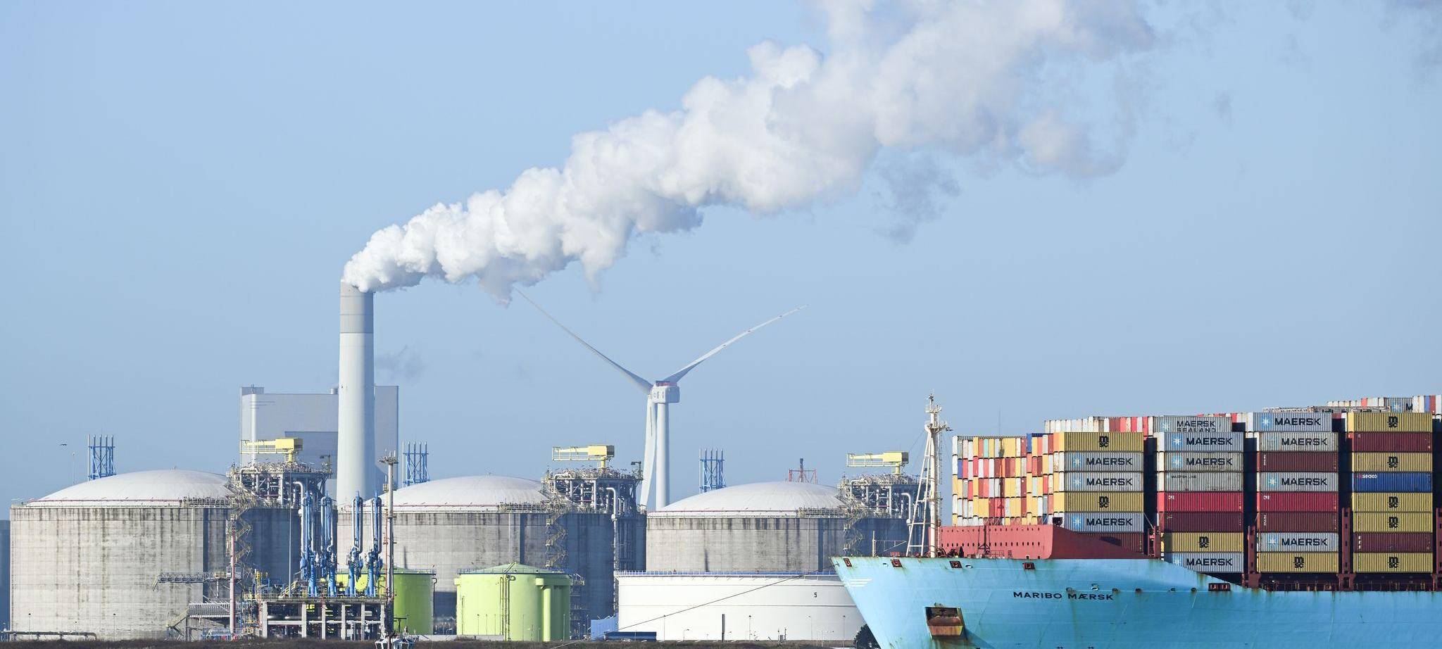 LNG-Importterminal in Rotterdam