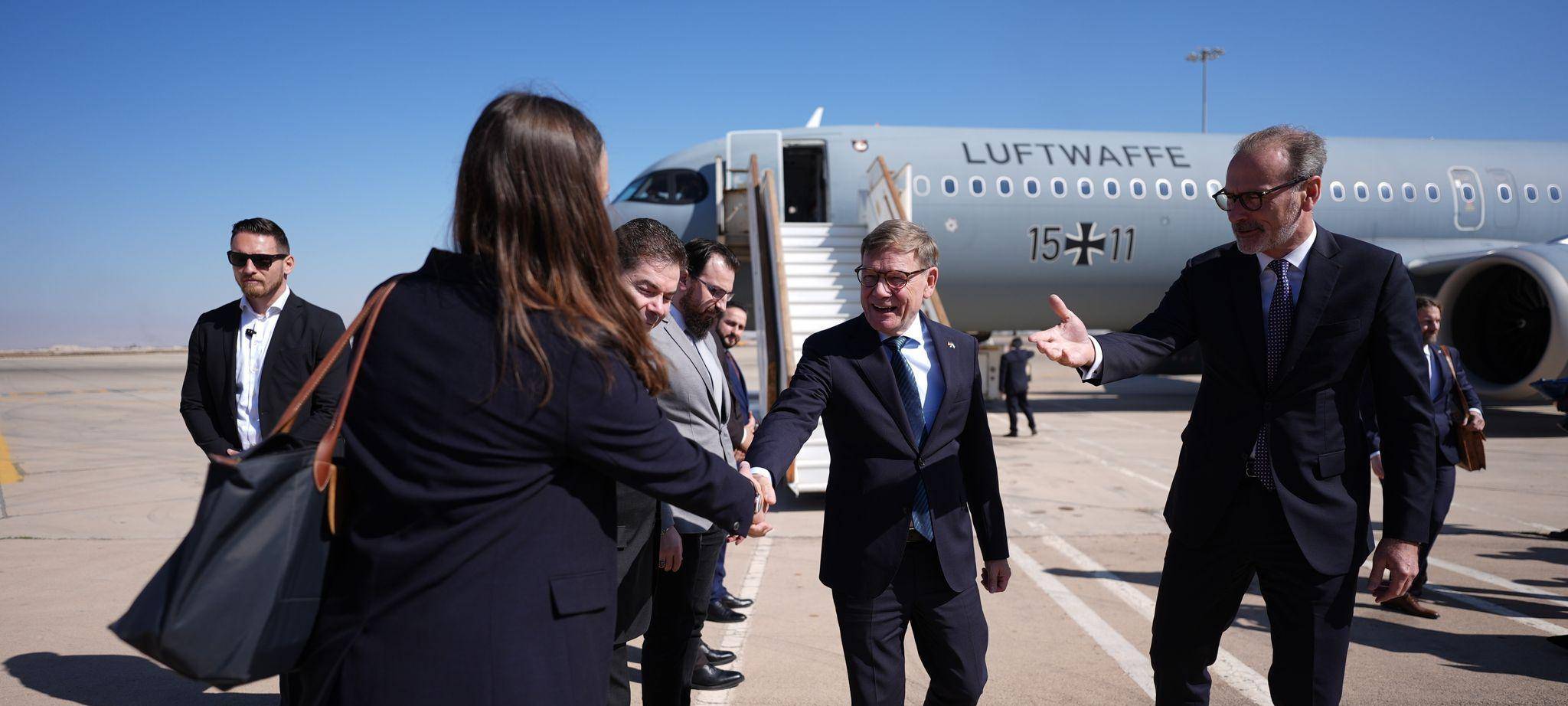 Außenminister Wadephul besucht Syrien