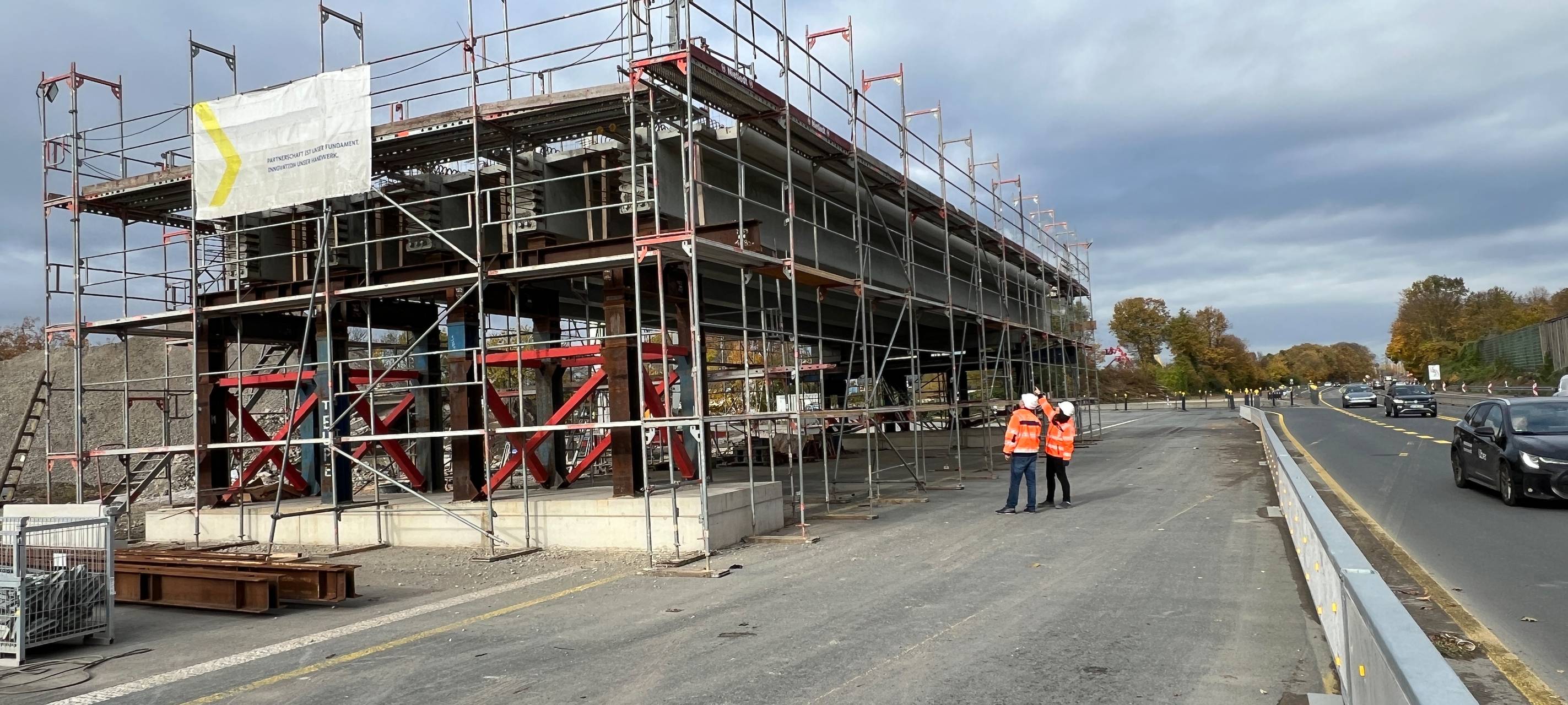 A43 an zwei Wochenenden wieder voll gesperrt