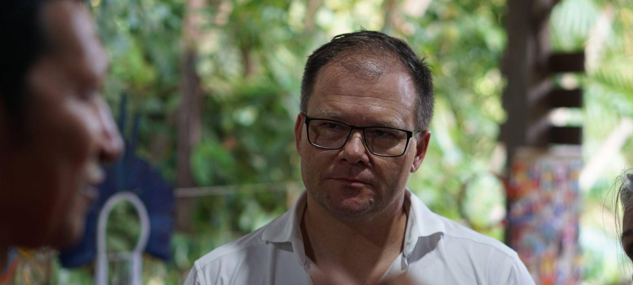 Bundesumweltminister Schneider in Brasilien