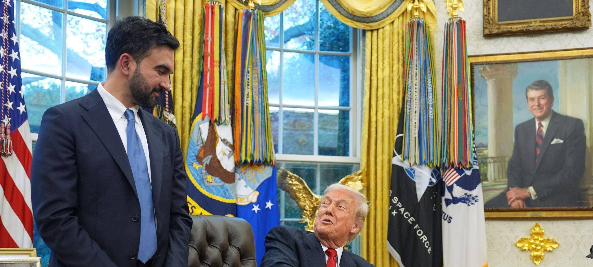 US-Präsident Trump empfängt Mamdani