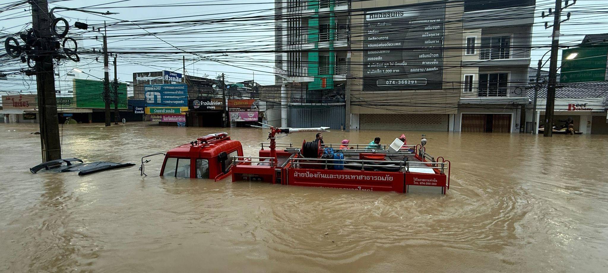 Überschwemmungen in Thailand