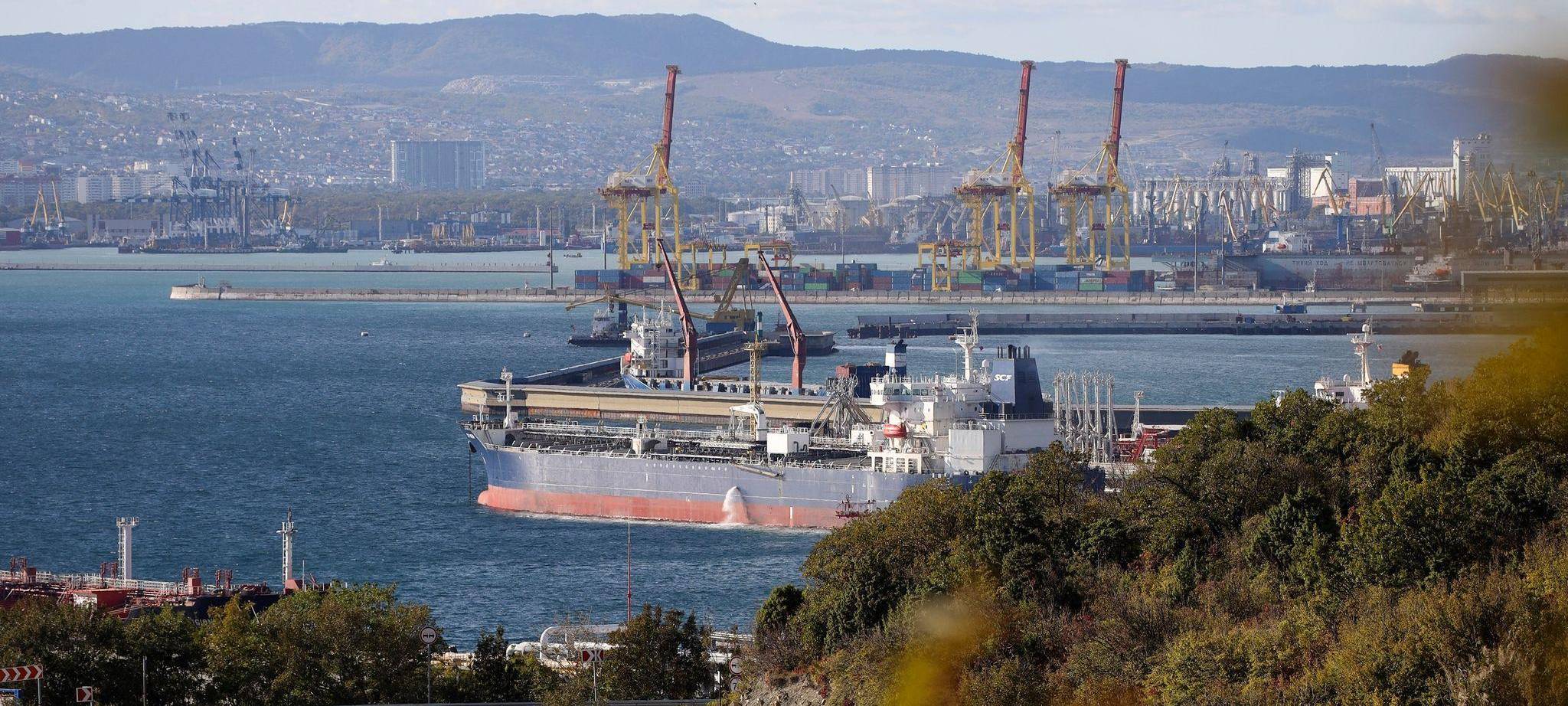 Schwarzmeer-Hafen Noworossijsk