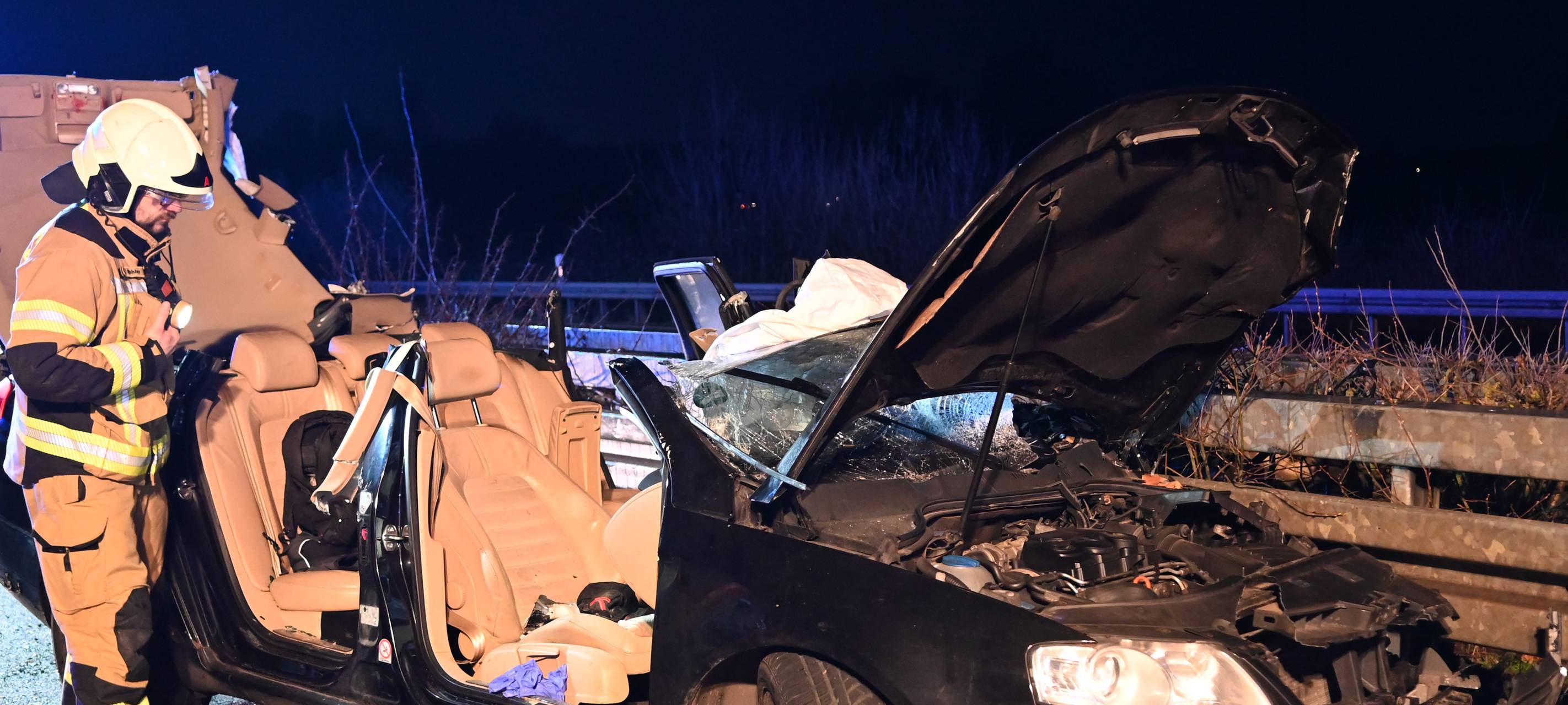 Tödlicher Unfall: Junger Mann stirbt auf A43 in Haltern