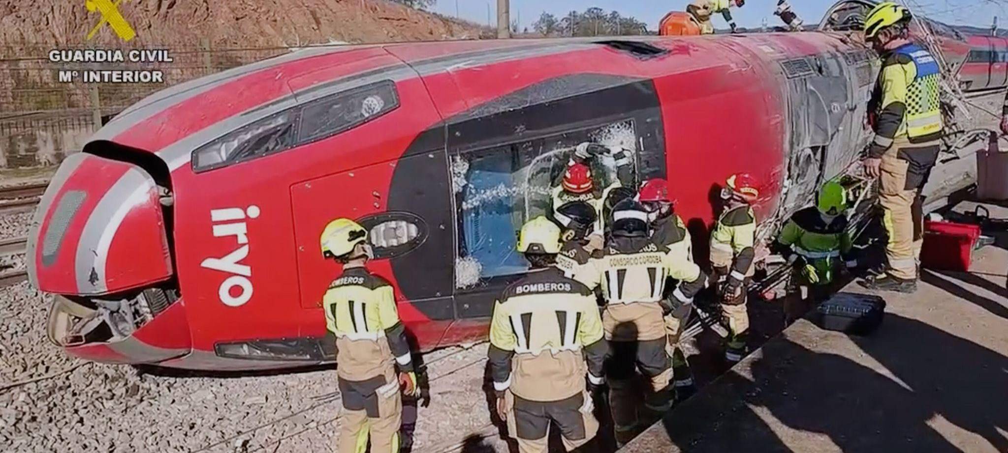 Nach dem Zugunglück in Spanien