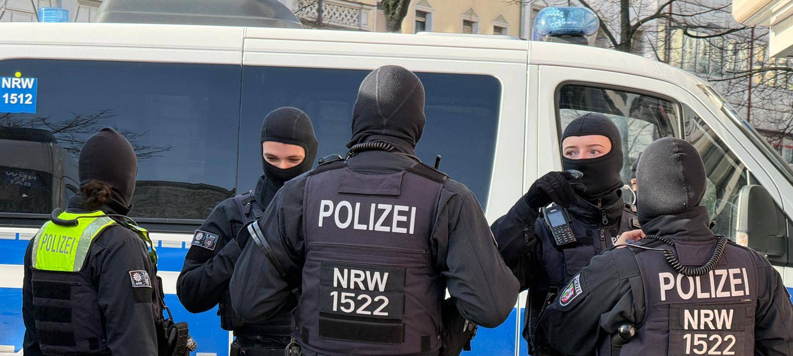 Polizeieinsatz: Razzia in der Recklinghäuser Innenstadt